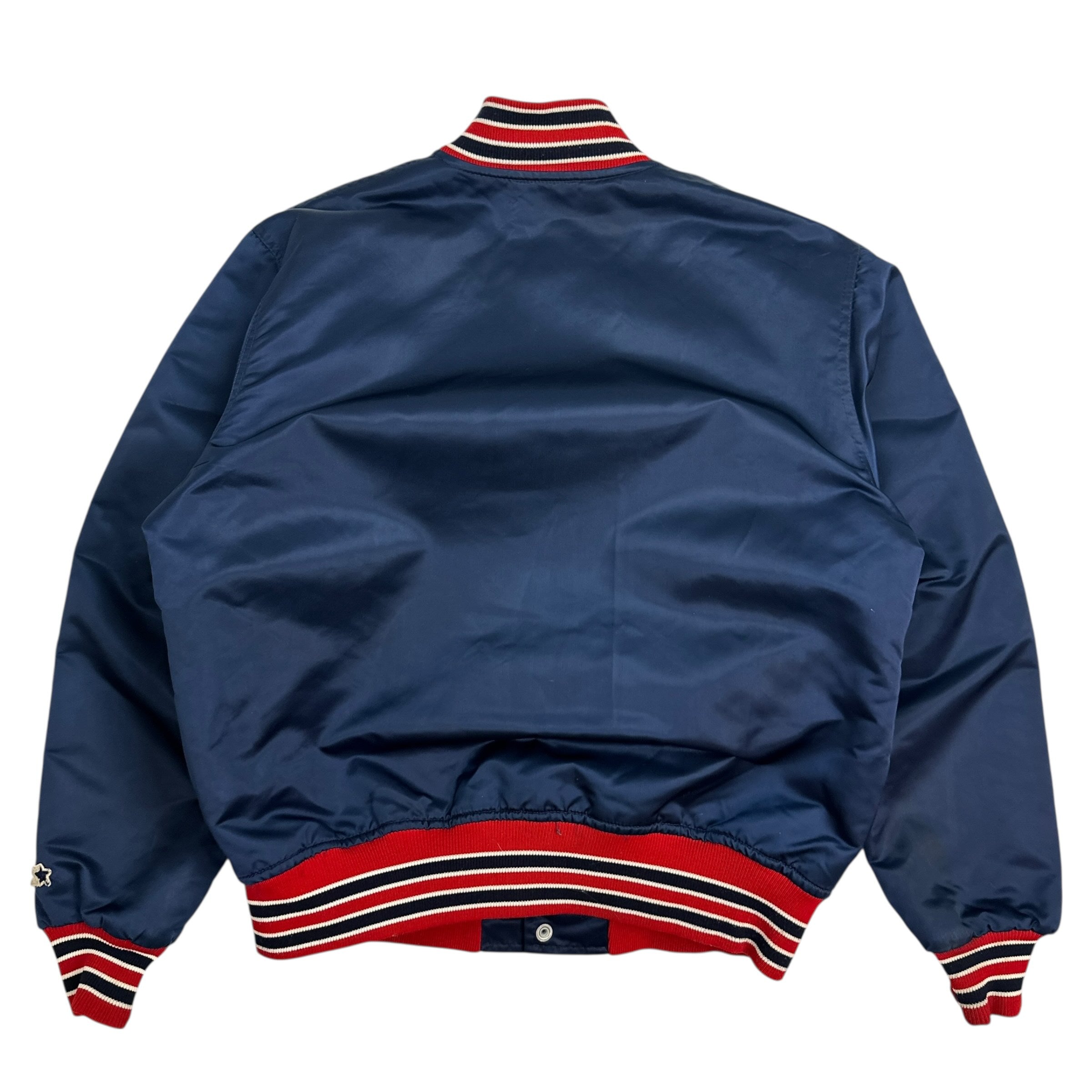 Vintage Boston Red Sox Starter Satin Jacket Navy