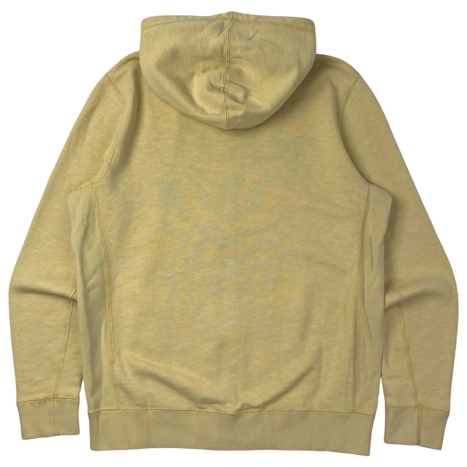 Vintage Y2K Abercrombie & Fitch Zip Up Hoodie Pale Canary