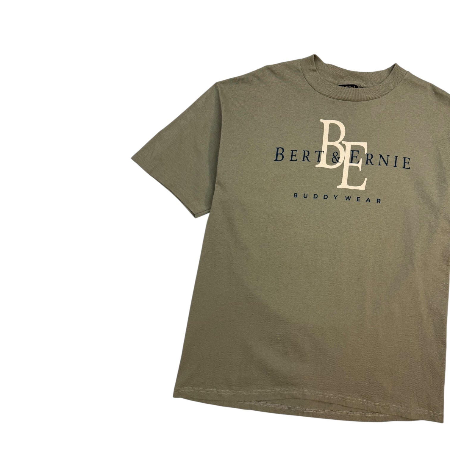 Vintage Bert & Ernie Sesame Street T-Shirt Taupe