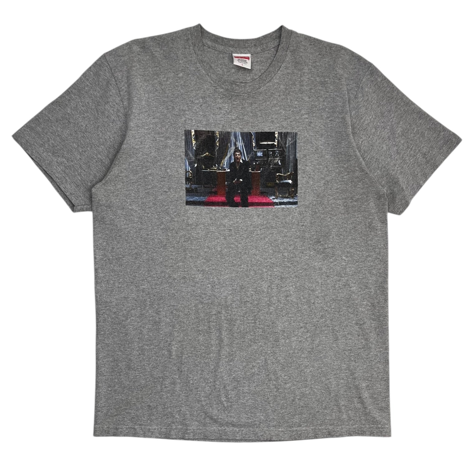 Supreme Scarface Friend Tee Heather Grey
