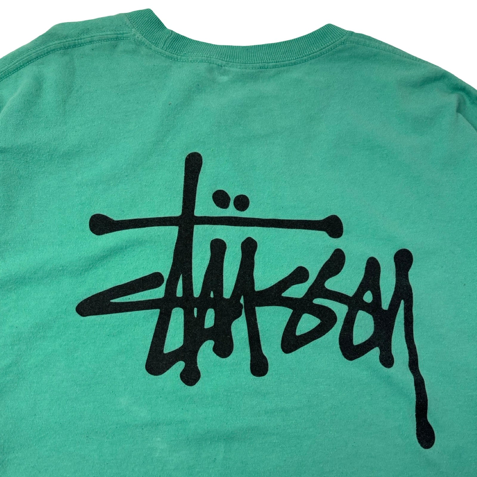 Stussy Stock Logo L/S Mint