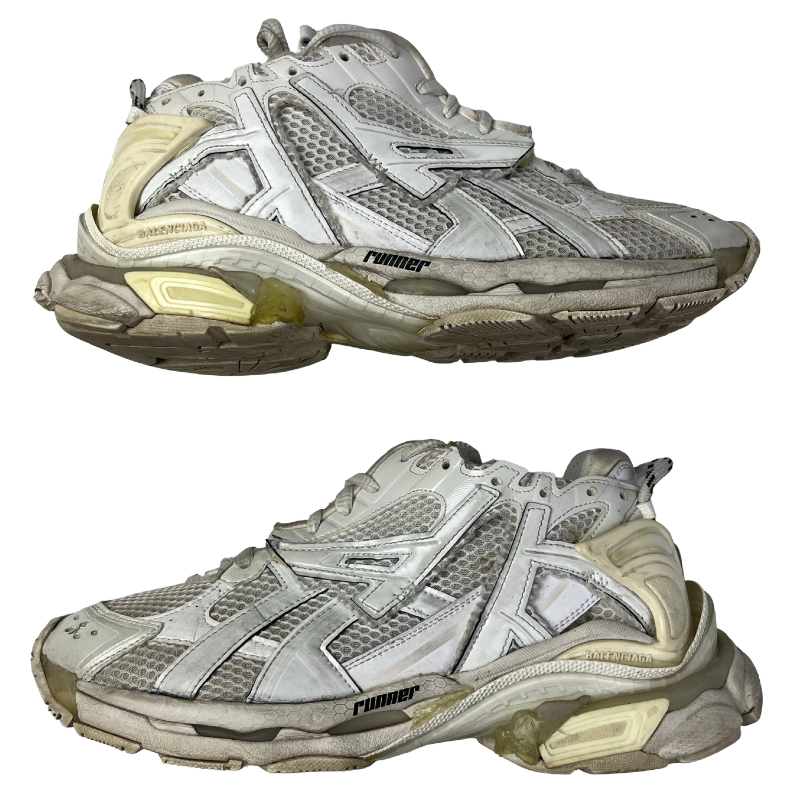 Balenciaga Runner White (Used)