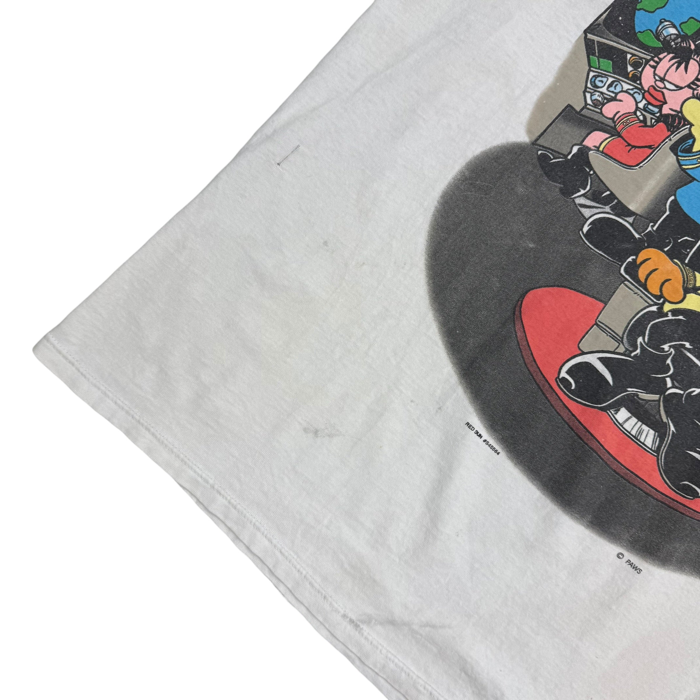 Vintage Garfield ‘Gar Trek’ Tee White