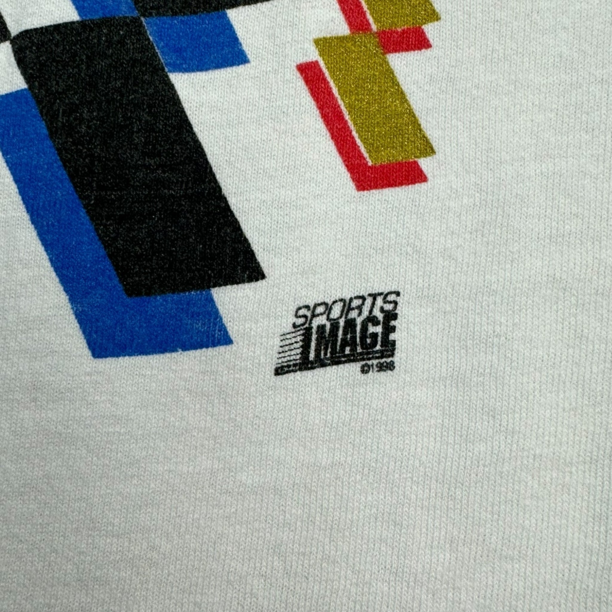 1998 Nascar 50th Anniversary Tee White