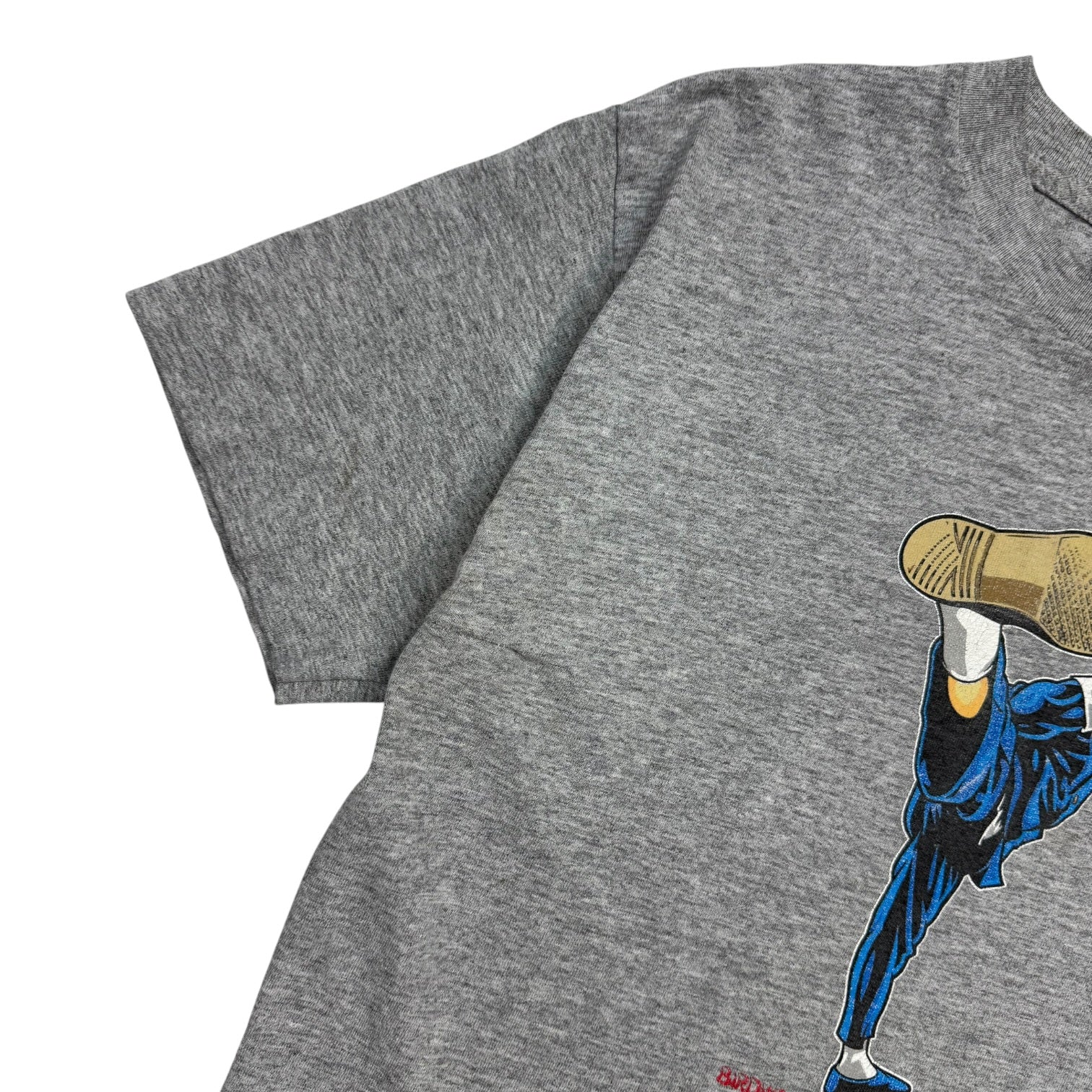 Vintage Birdhouse Brian Sumner Karate Kick Tee Grey