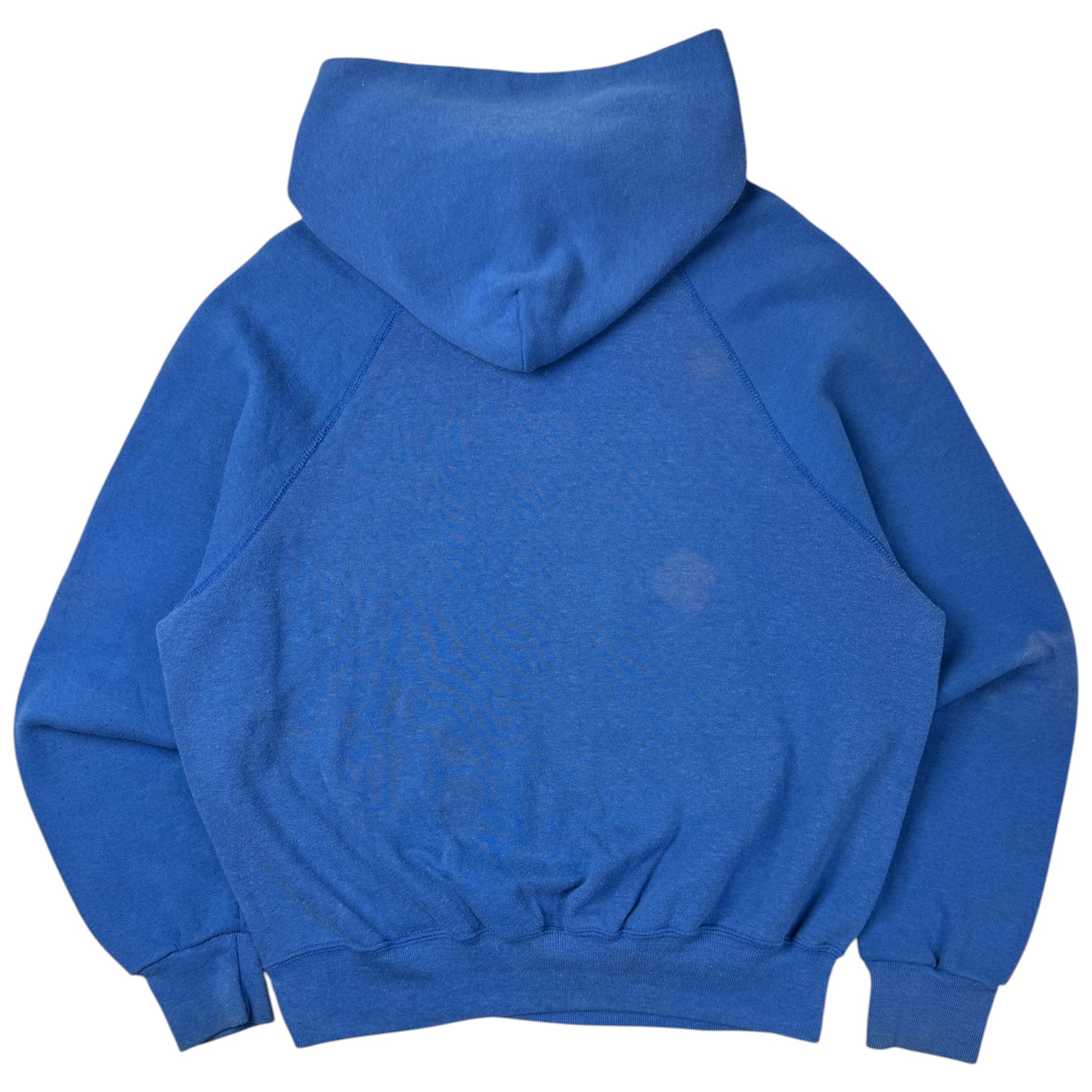 Vintage 80s Nike Raglan Sleeve Hoodie Blue