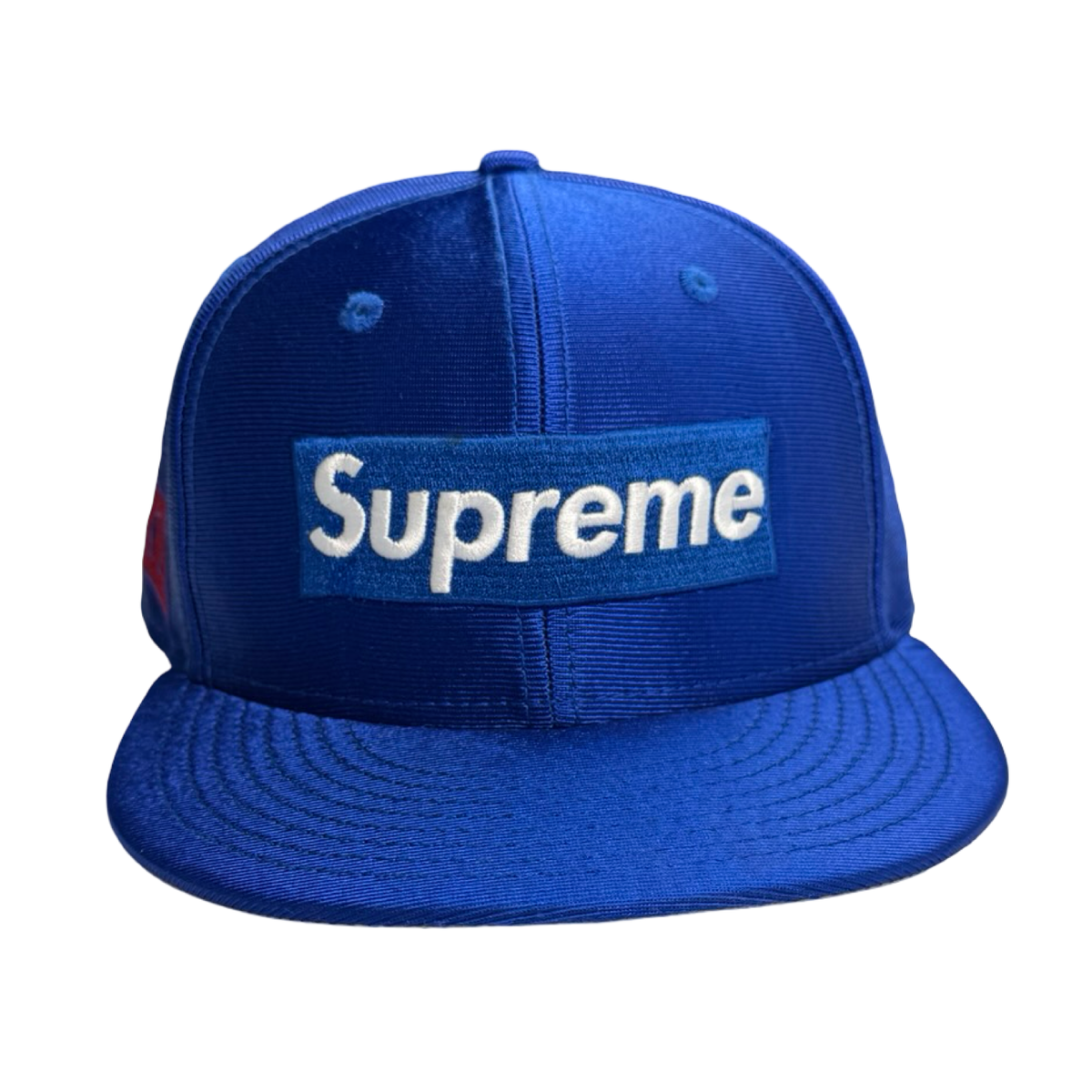 SS16 Supreme Dazzle Box Logo New Era Hat Royal Blue