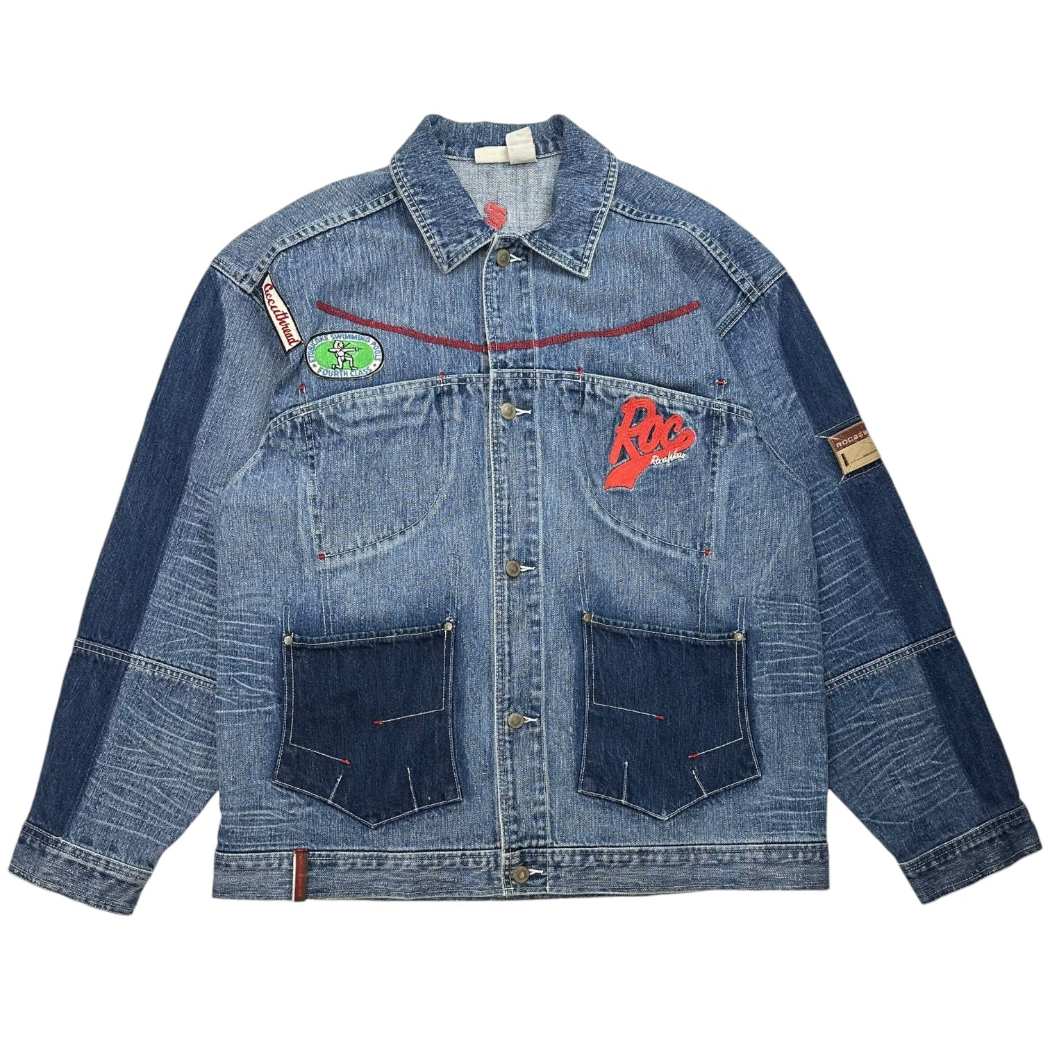 Vintage Rocawear Denim Patch Jacket