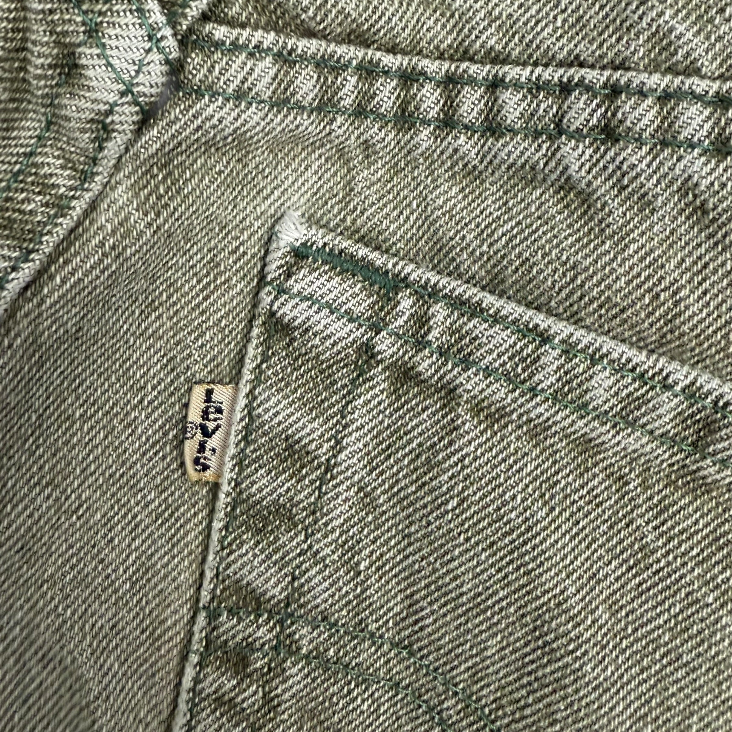 Vintage Levi’s 900 Series Pants Faded Green