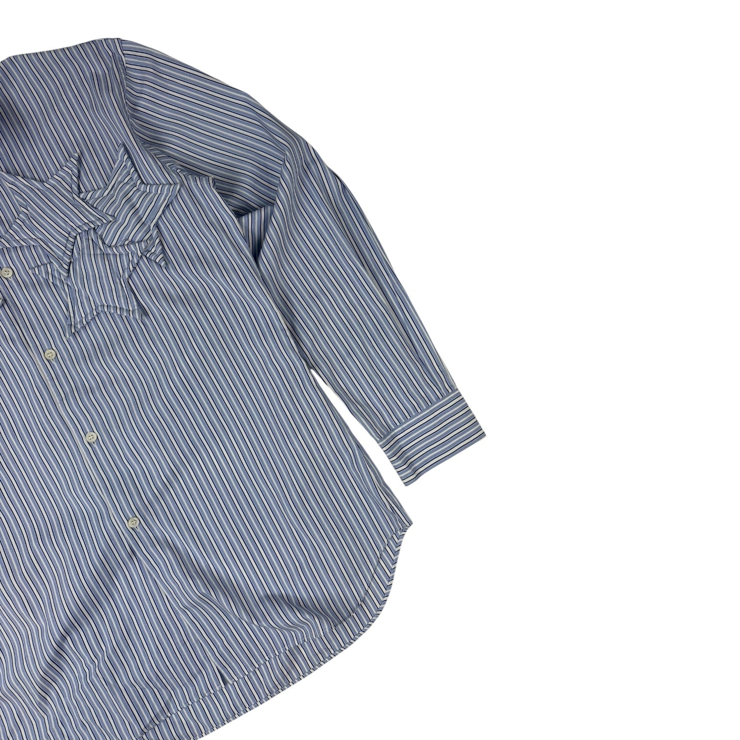 Comme des Garçons 3D Star Button-Up Blue/White