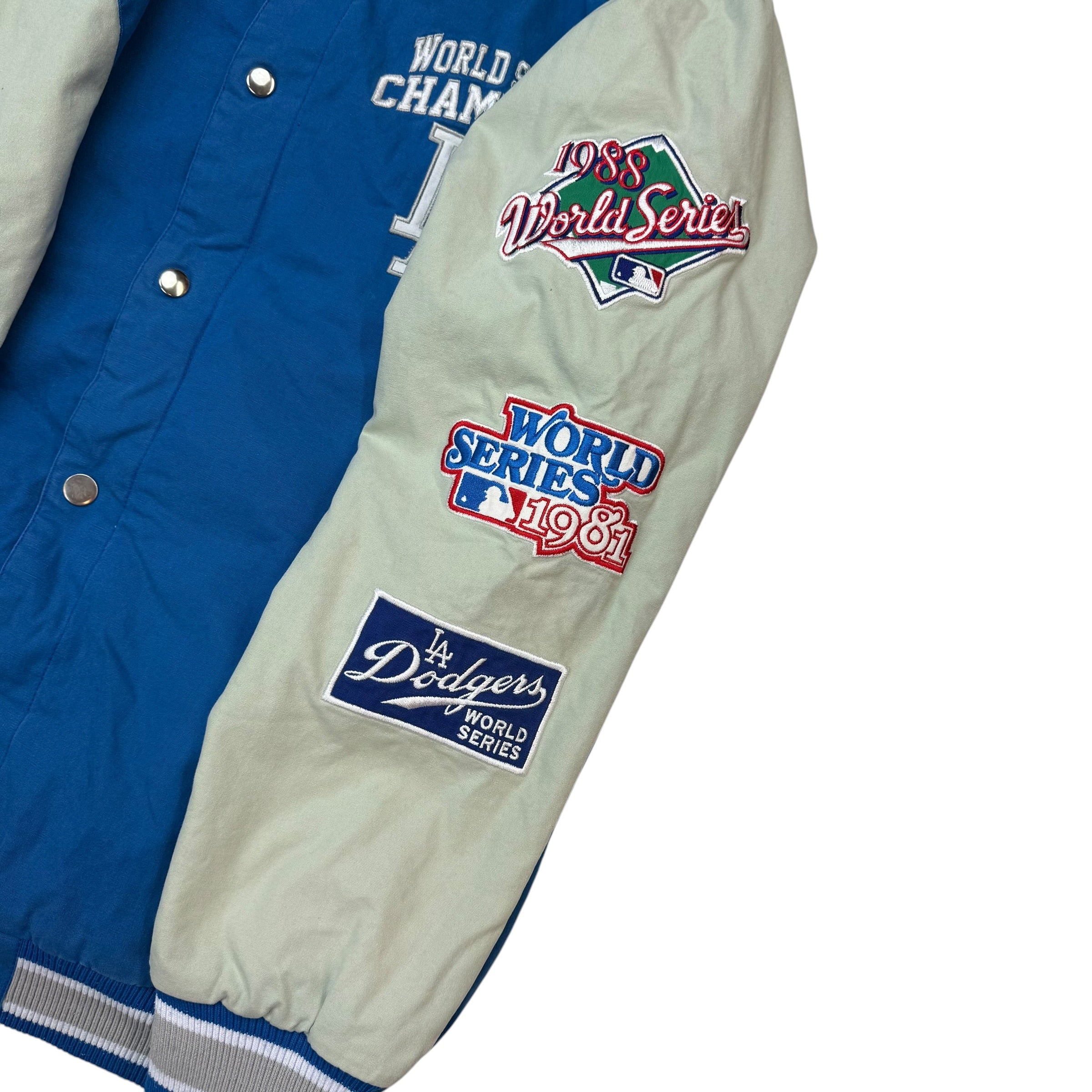 Vintage Los Angeles Dodgers World Series Champions Jacket Blue/White