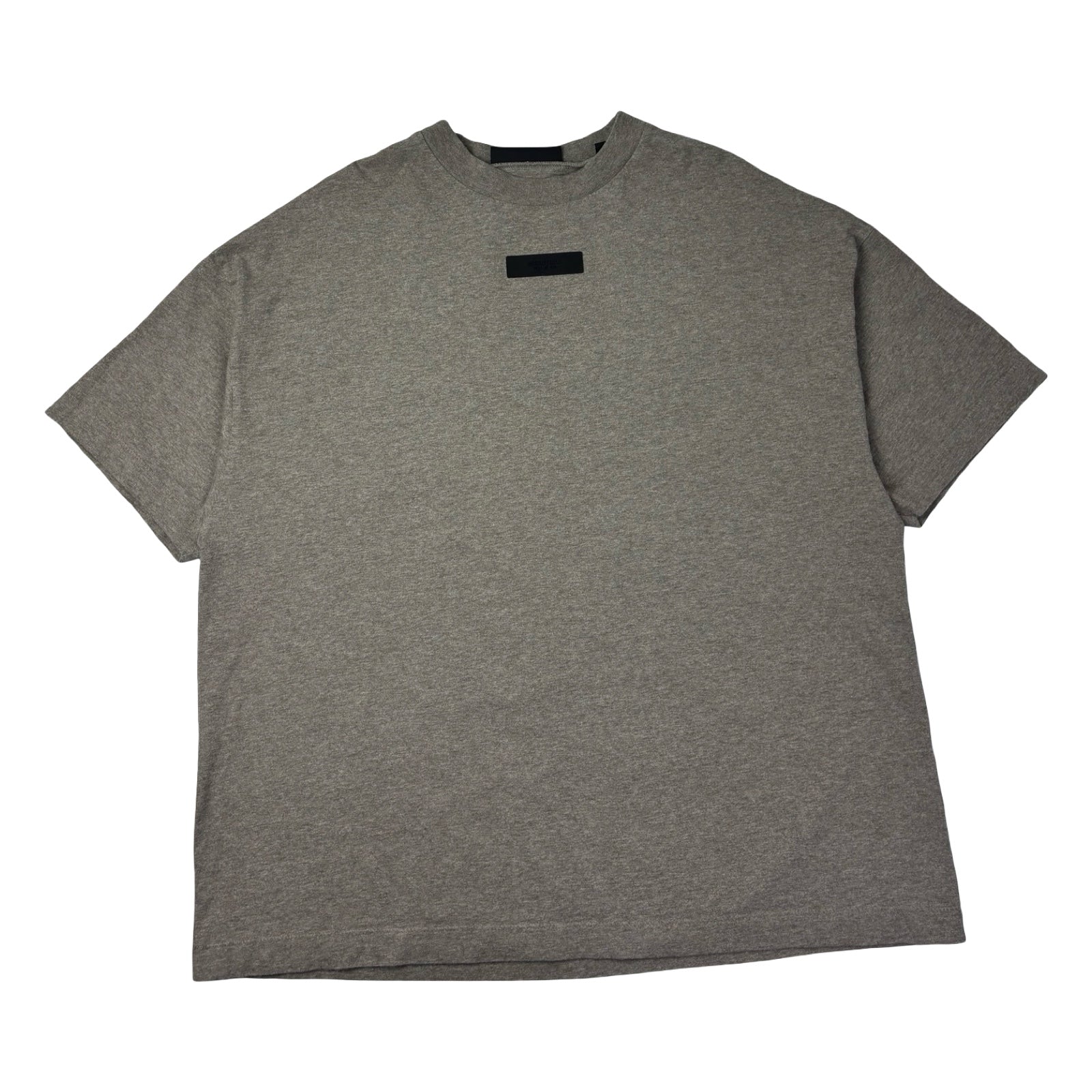 Fear Of God Essentials Classic Cotton Tee Heathered Beige