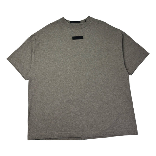 Fear Of God Essentials Classic Cotton Tee Heathered Beige