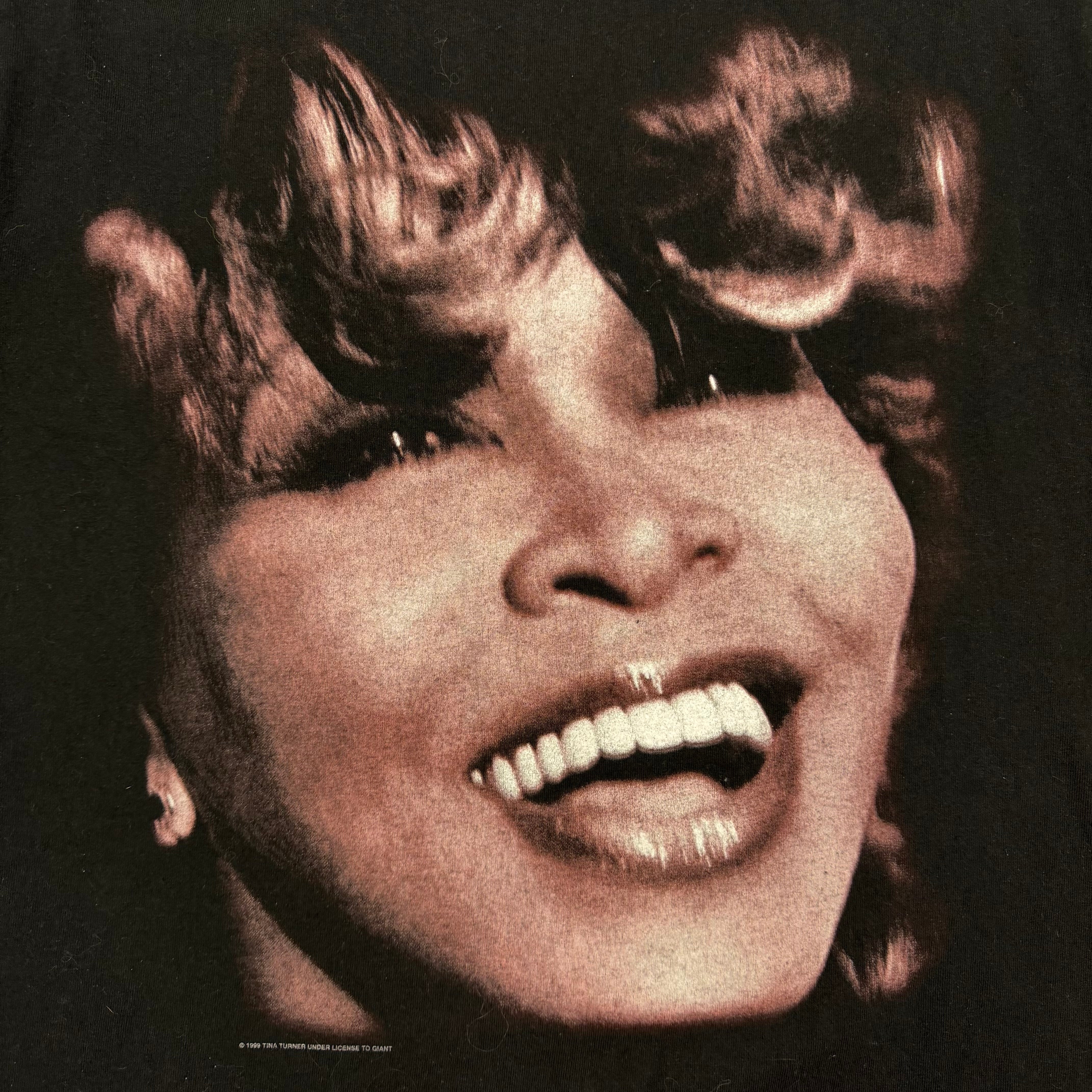 1999 Tina Turner Twenty Four Seven Tee Black