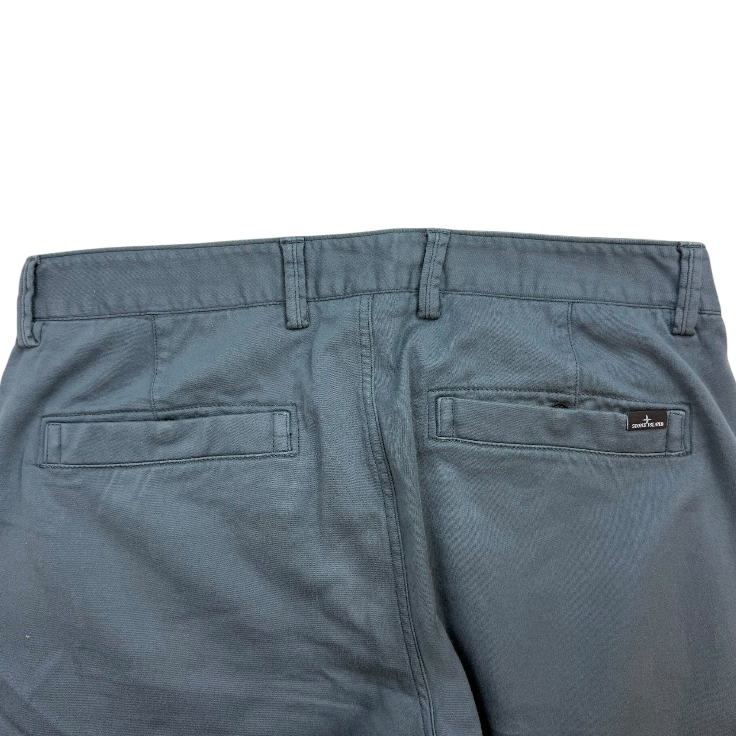 Stone Island Twill Trouser Blue