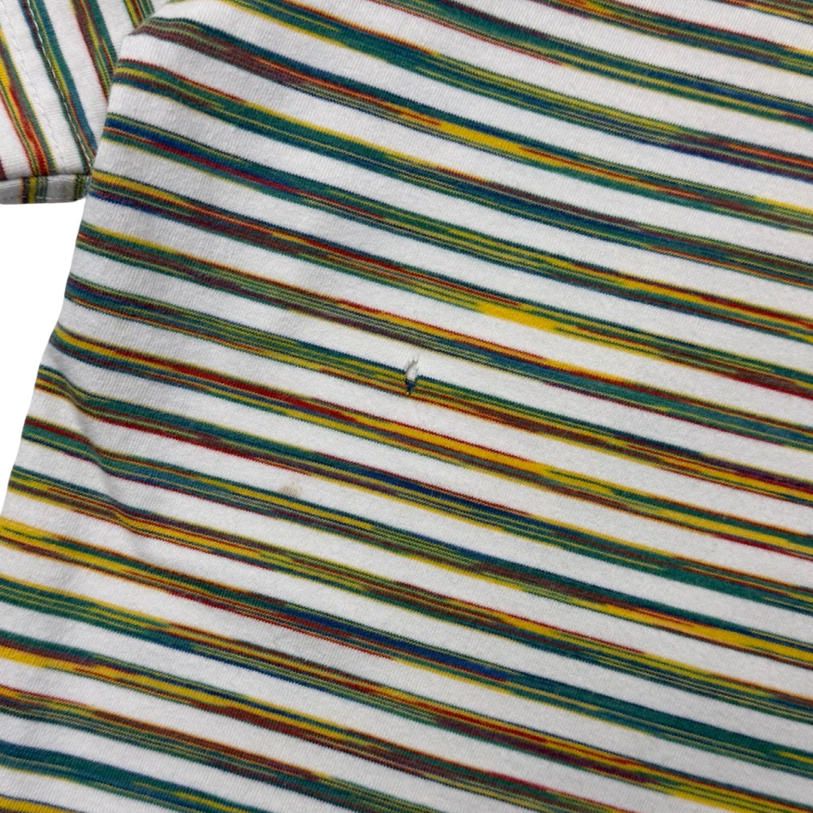 Supreme Static Stripe Top White (SS18)