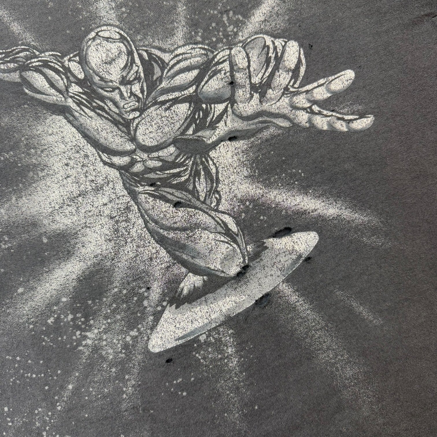 Vintage Marvel Silver Surfer Tee Faded Black