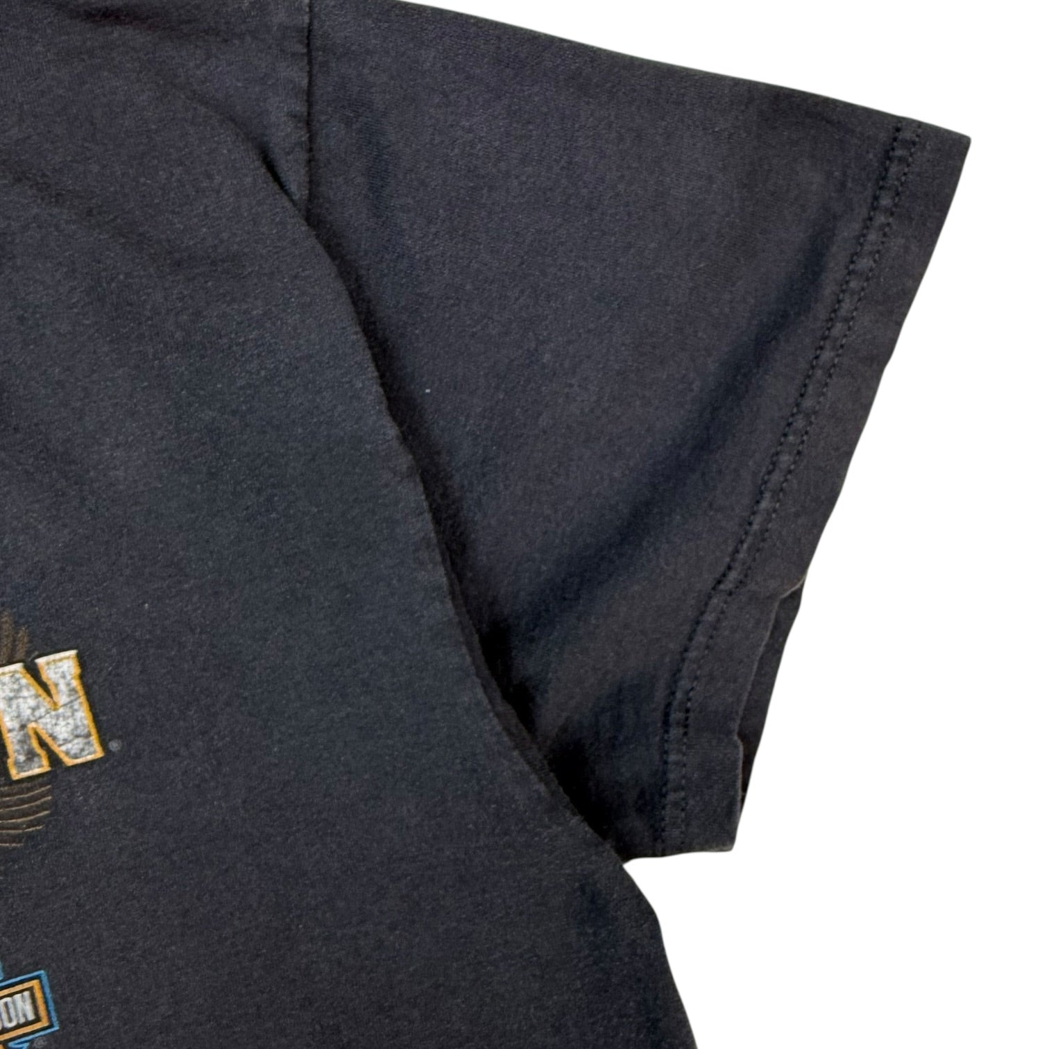 Vintage Harley Davidson Of Albuquerque New Mexico Tee Black