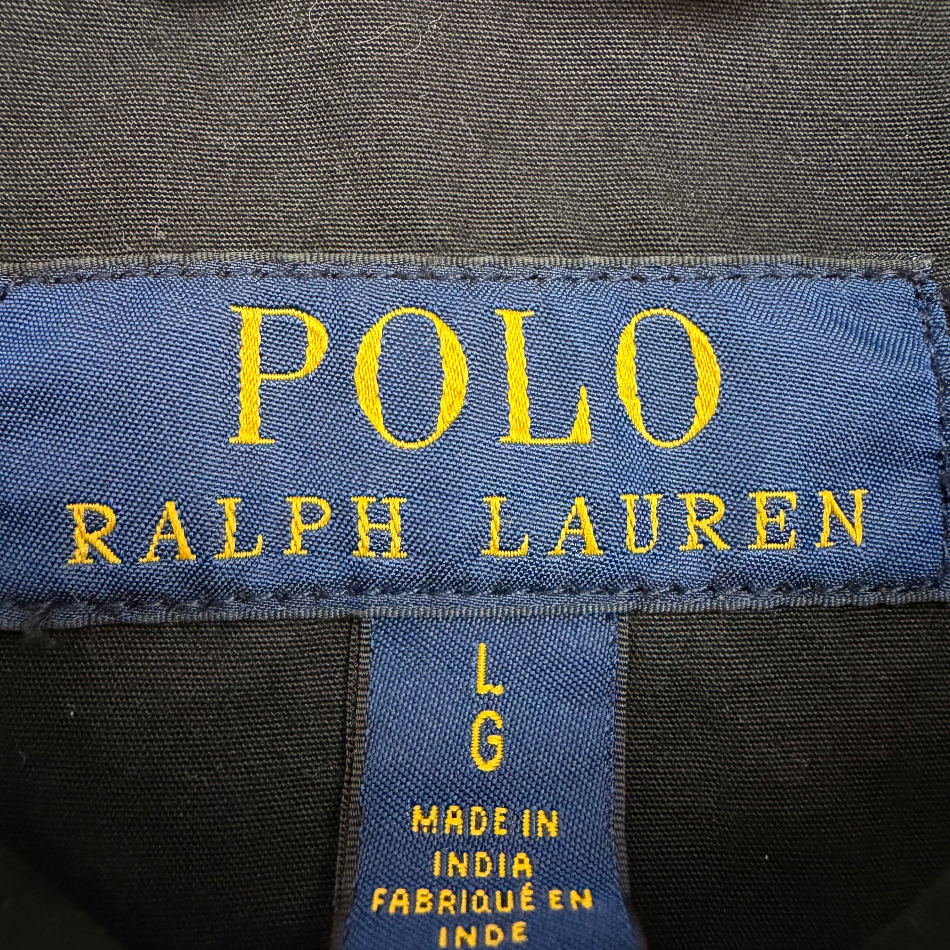 Vintage Polo Ralph Lauren Harrington Jacket Black