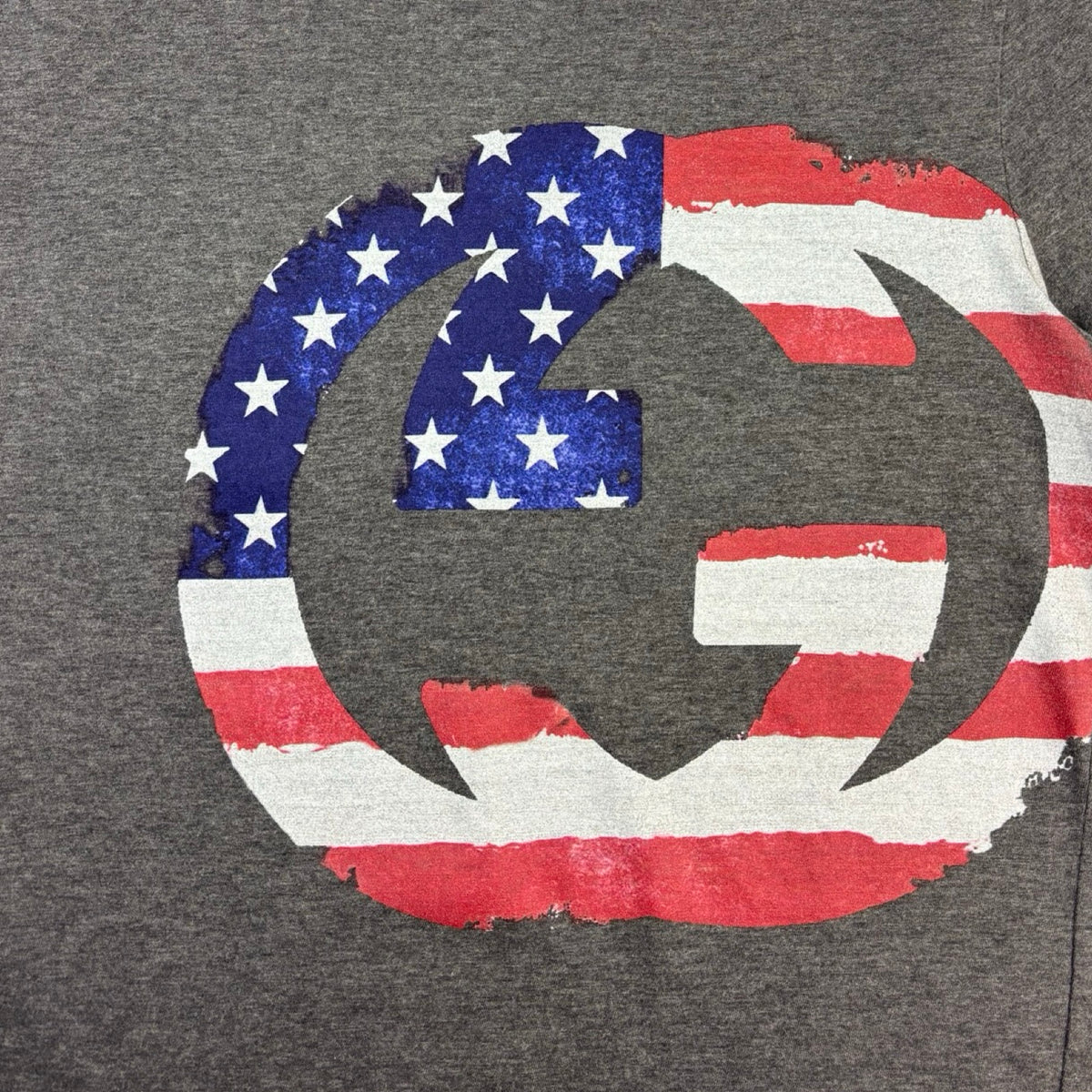 Gucci GG Flag T-Shirt Dark Grey