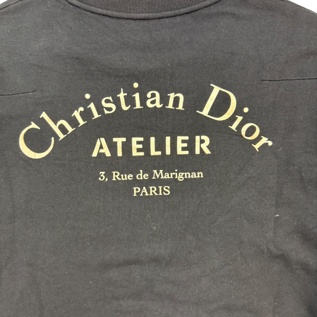 Cristian Dior Atelier Crewneck Black