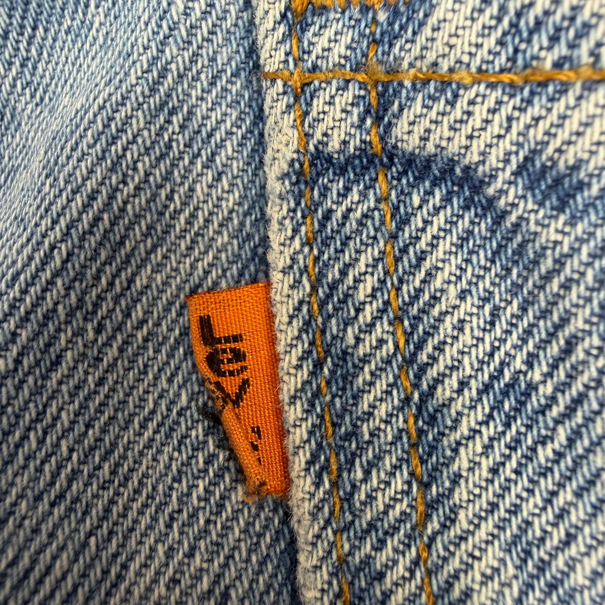 Vintage Levi’s 634 Orange Tab Jeans Blue