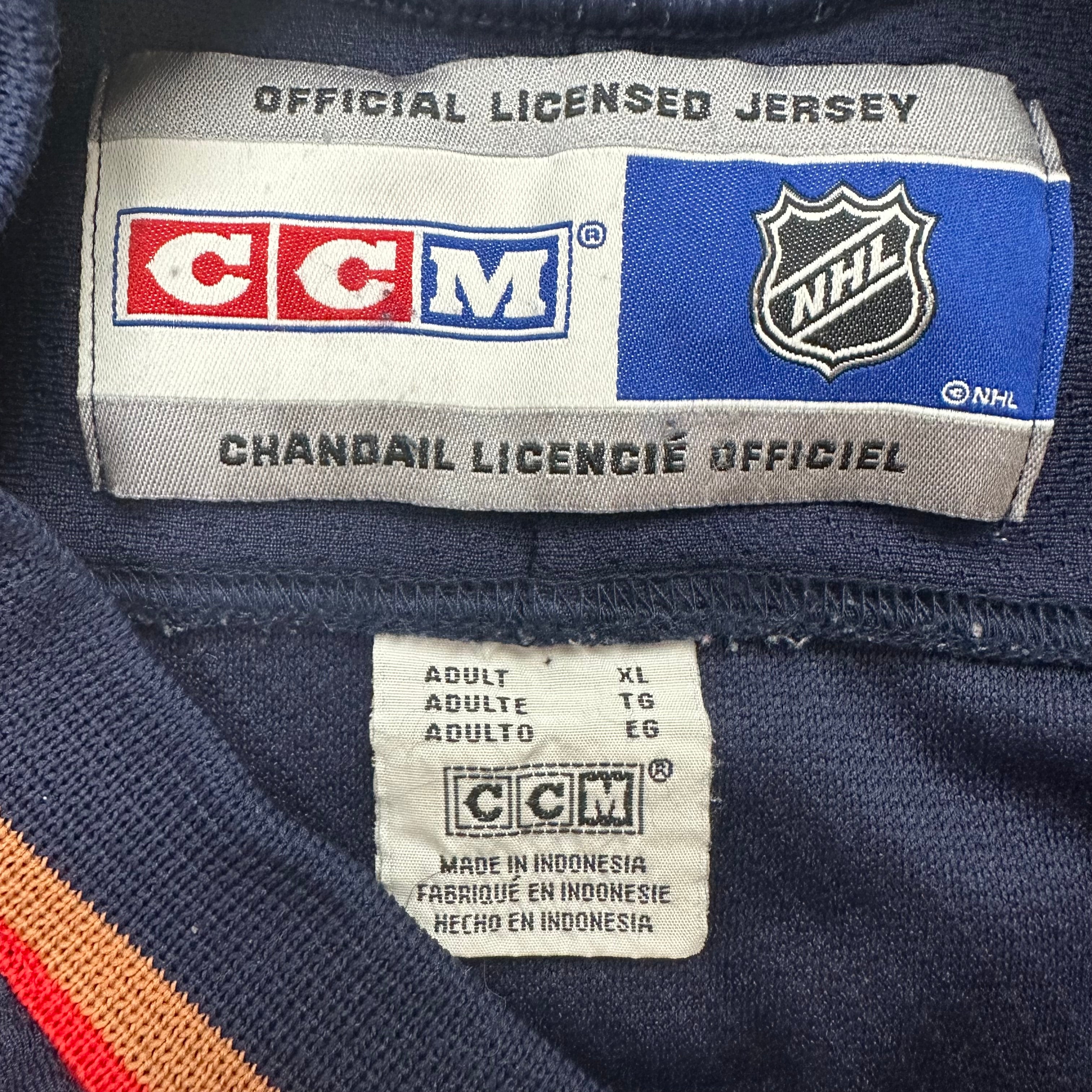 Vintage CCM Edmonton Oilers Home Jersey