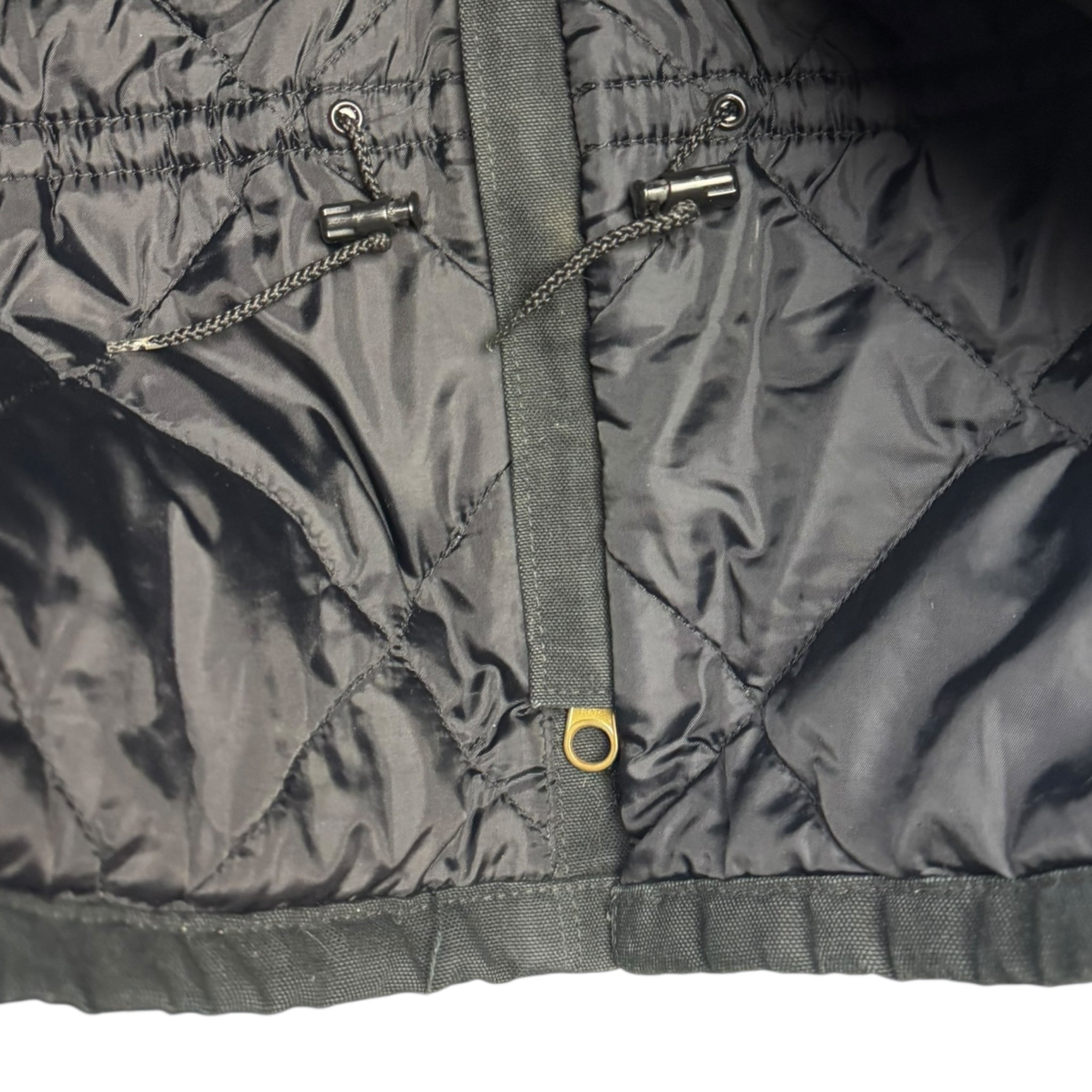 Vintage Carhartt Quilted Chore Jacket Black