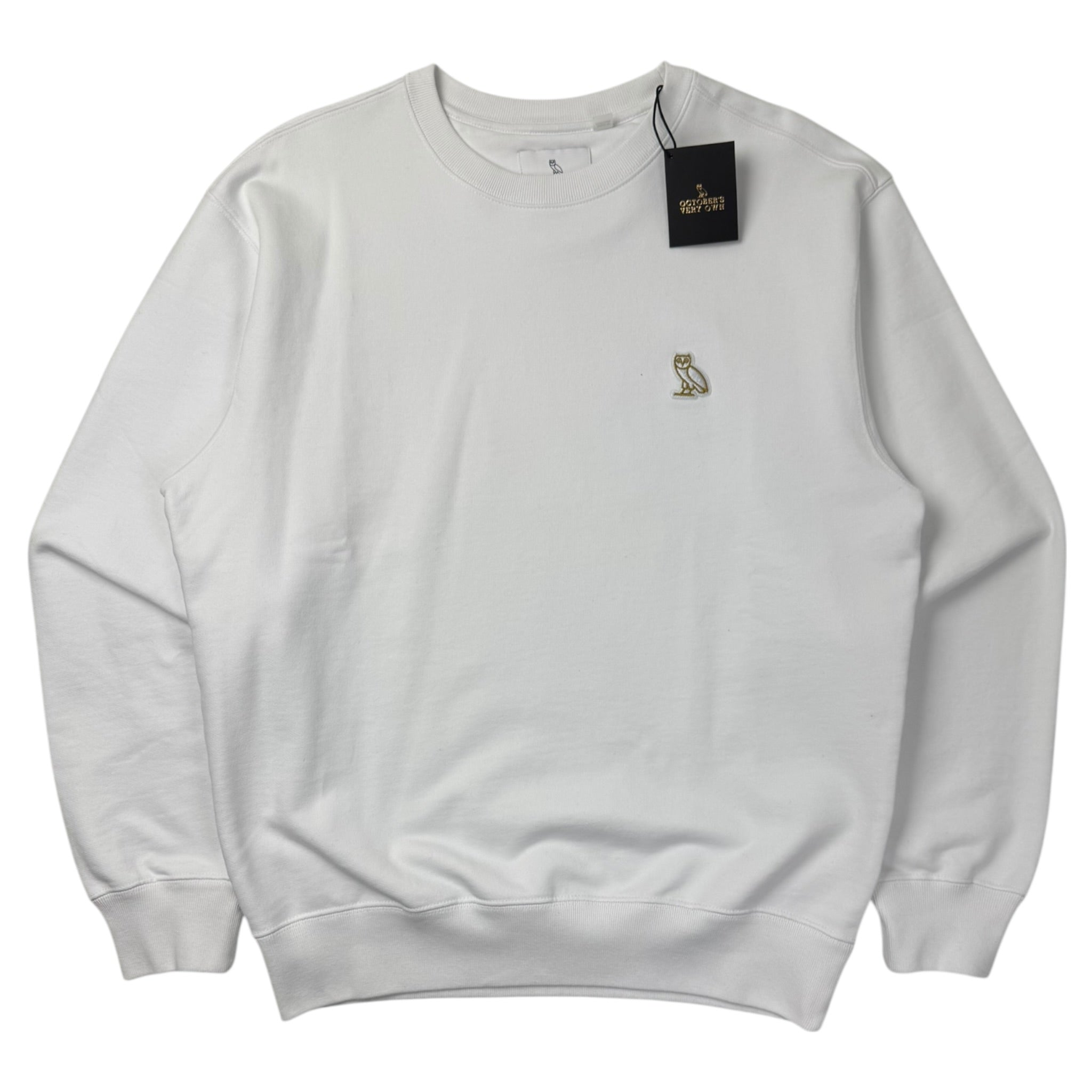 OVO Classic Owl Sweatshirt White