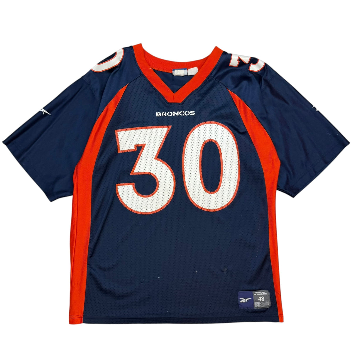 Vintage Denver Broncos Terrell Davis Jersey Navy