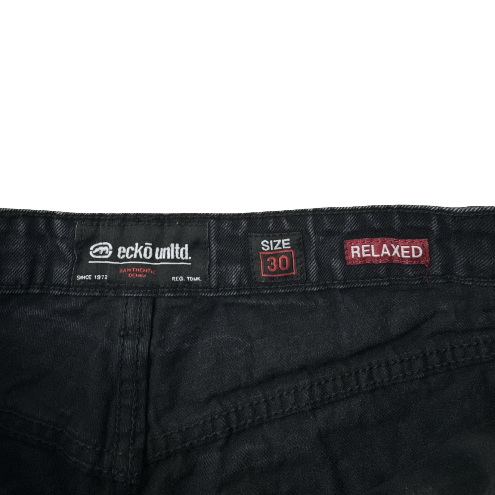 Vintage Y2K Ecko Unltd. Denim Short Bottoms Black