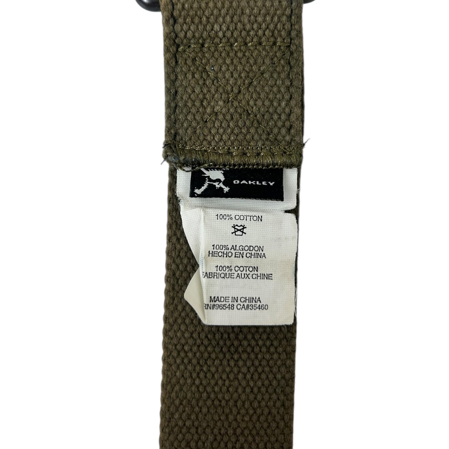 Vintage Oakley Eclipse Web Belt Green