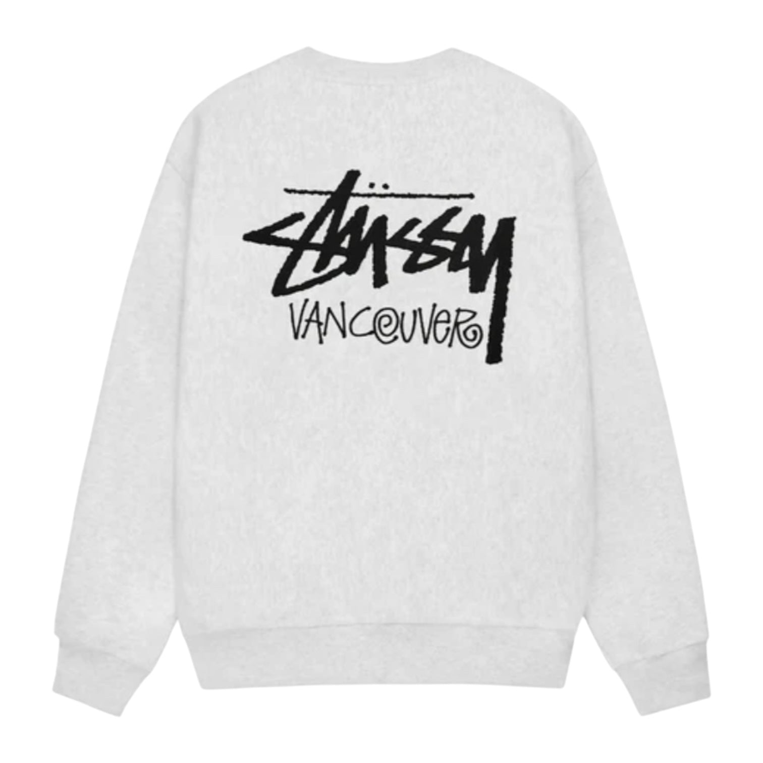 Stussy Vancouver Crewneck Grey