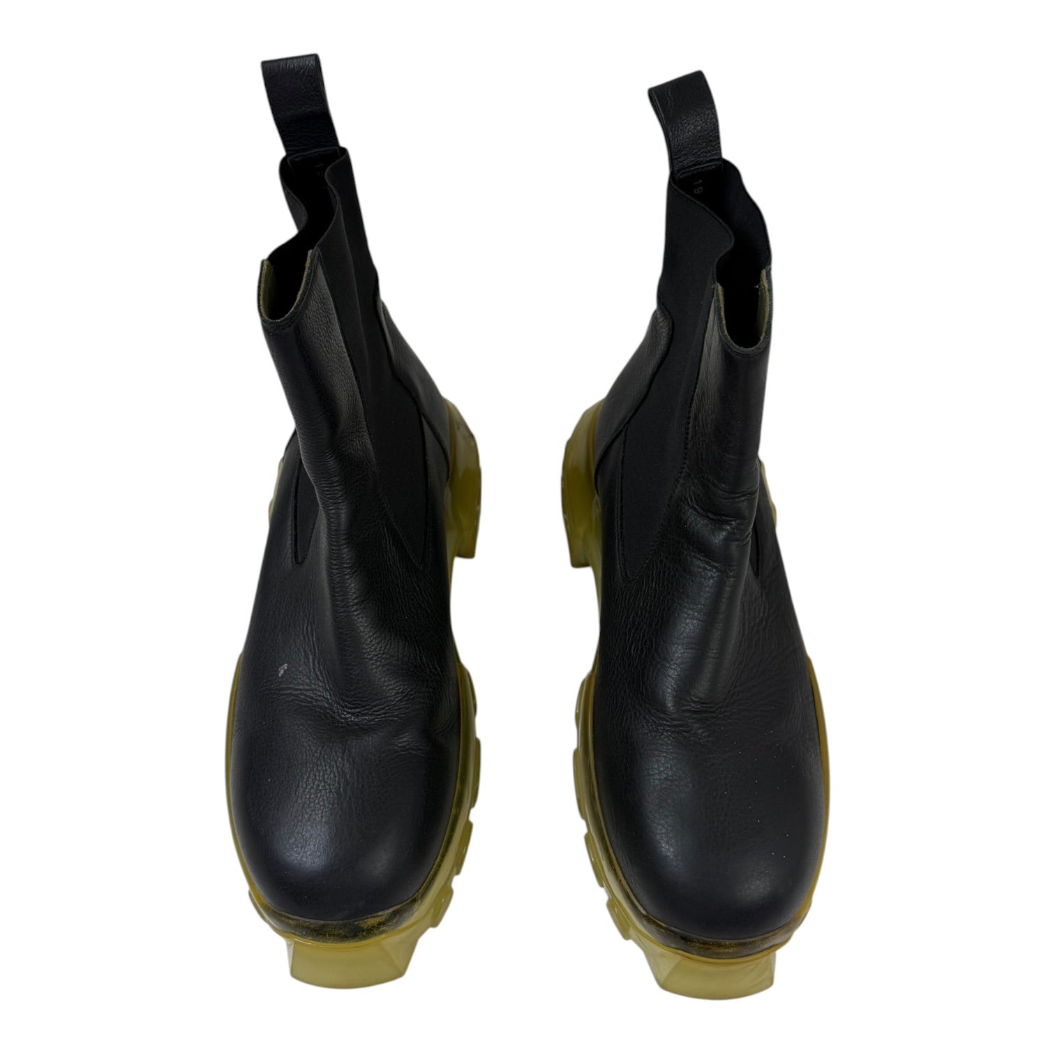 Rick Owens Bozo Tractor Beetle Chelsea Boots Black (Used)