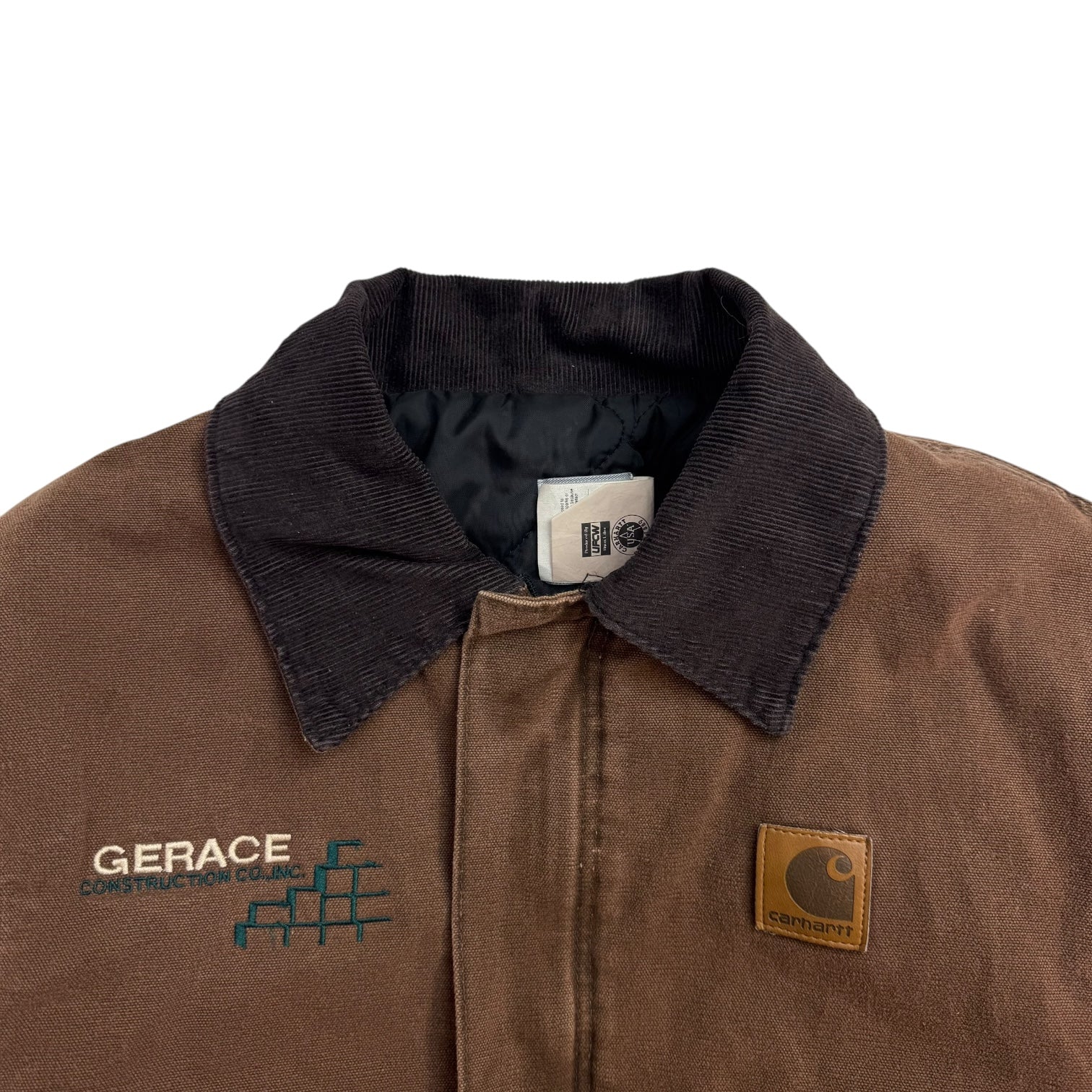 Vintage Carhartt Arctic Jacket Faded Brown