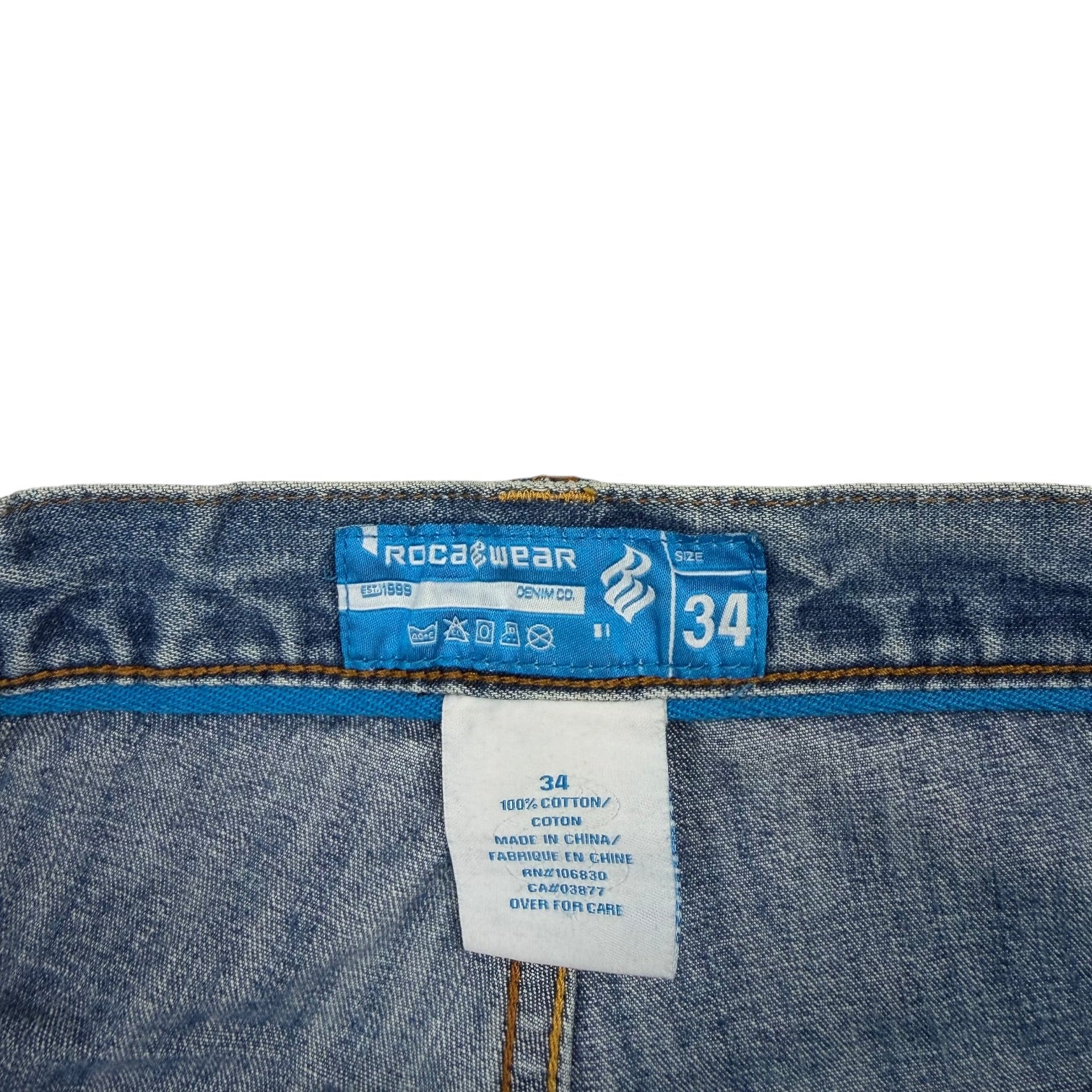 Vintage RocaWear Denim Pants Medium Wash