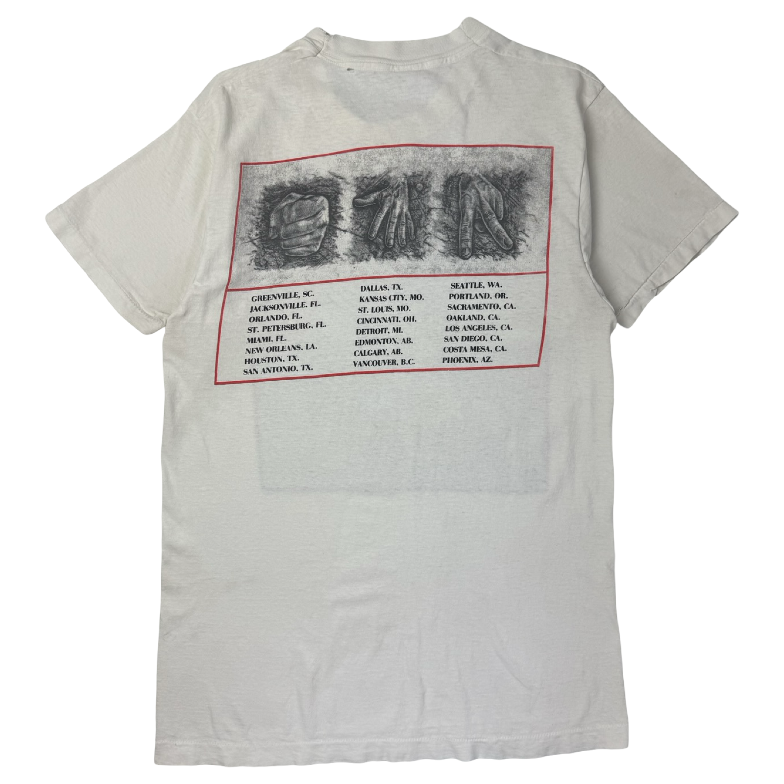 1990 Rush “Presto” Tour T-Shirt