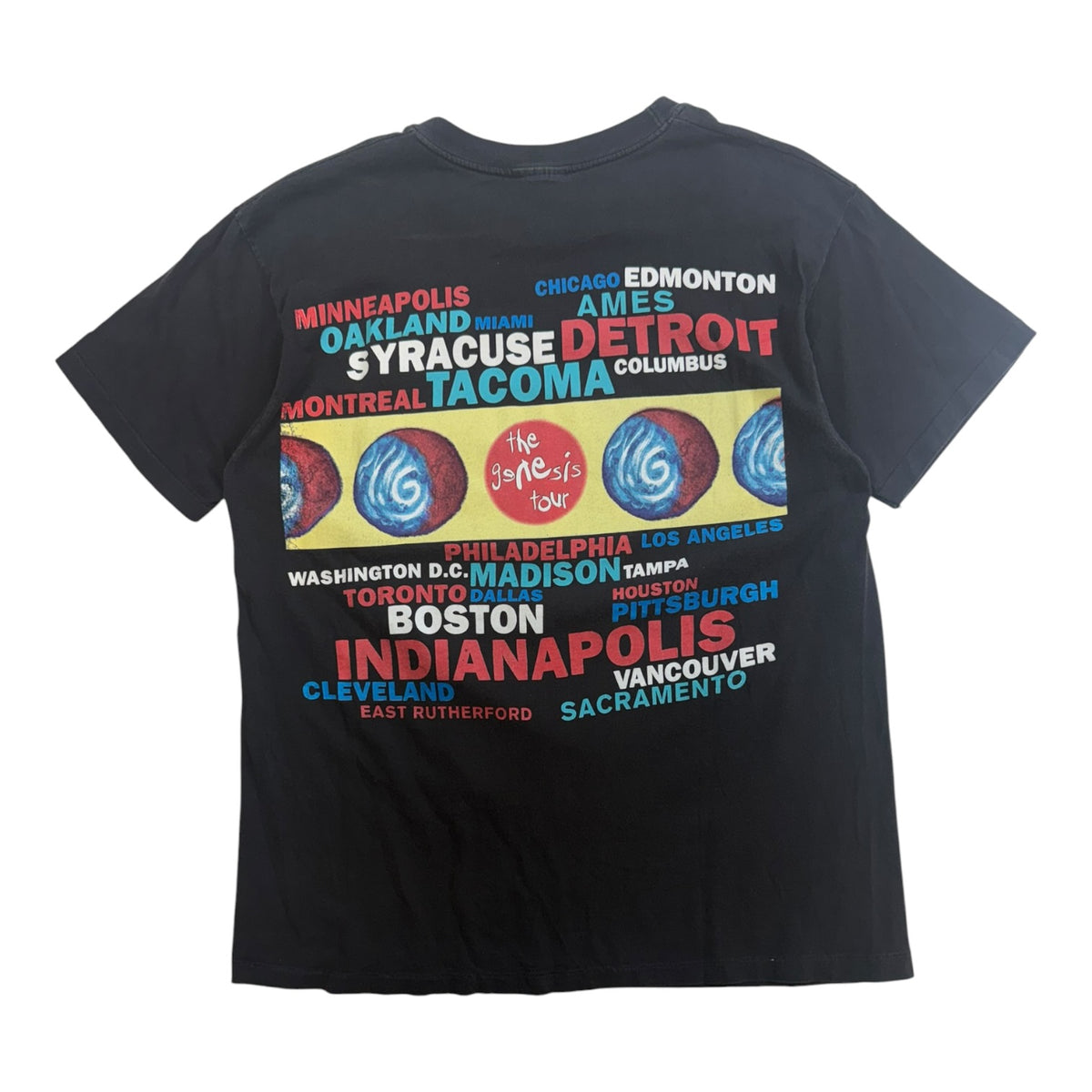 Vintage 1992 Genesis "We Can't Dance" T-Shirt Black