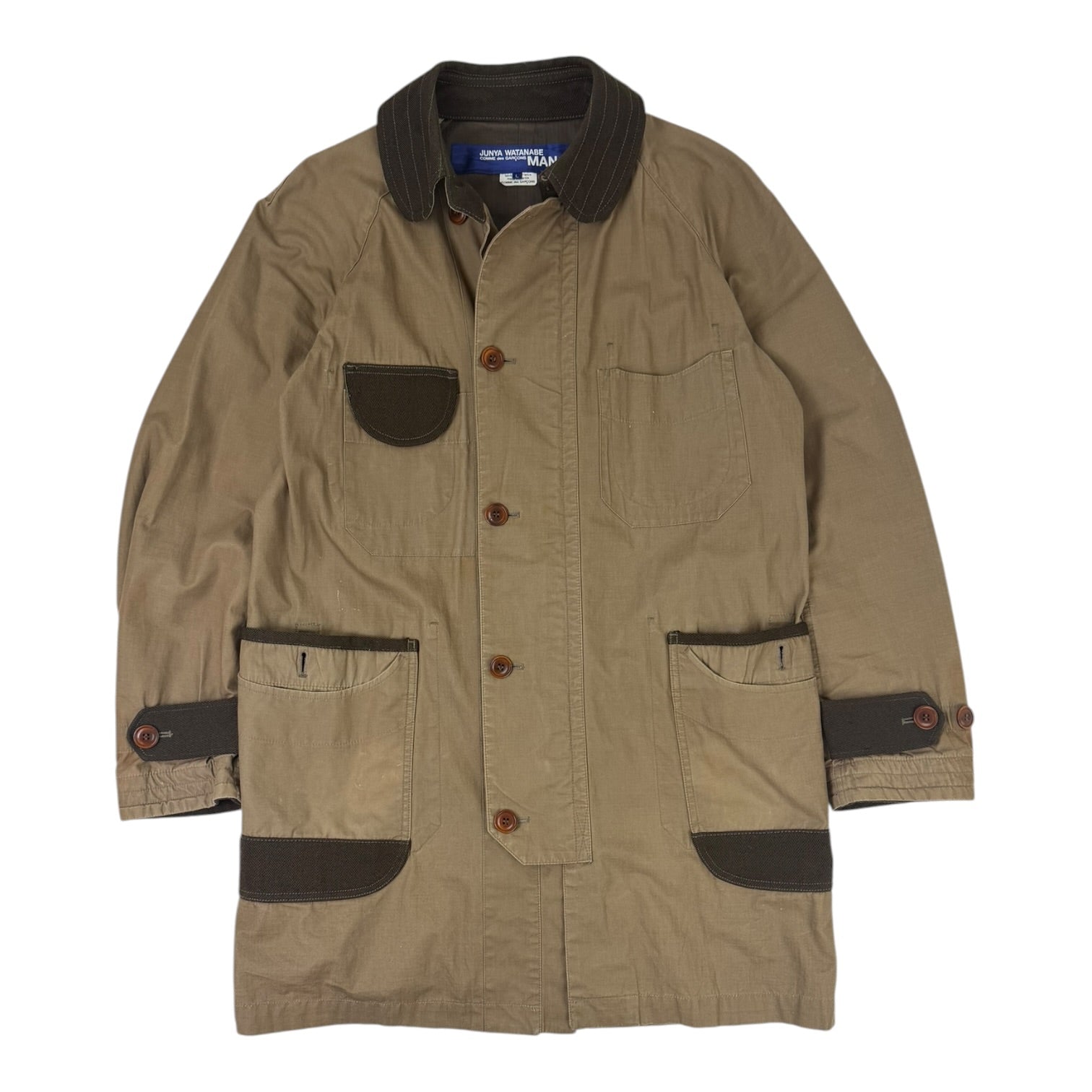 Junya Watanabe x COMME des GARÇONS Work Jacket Brown/Khaki