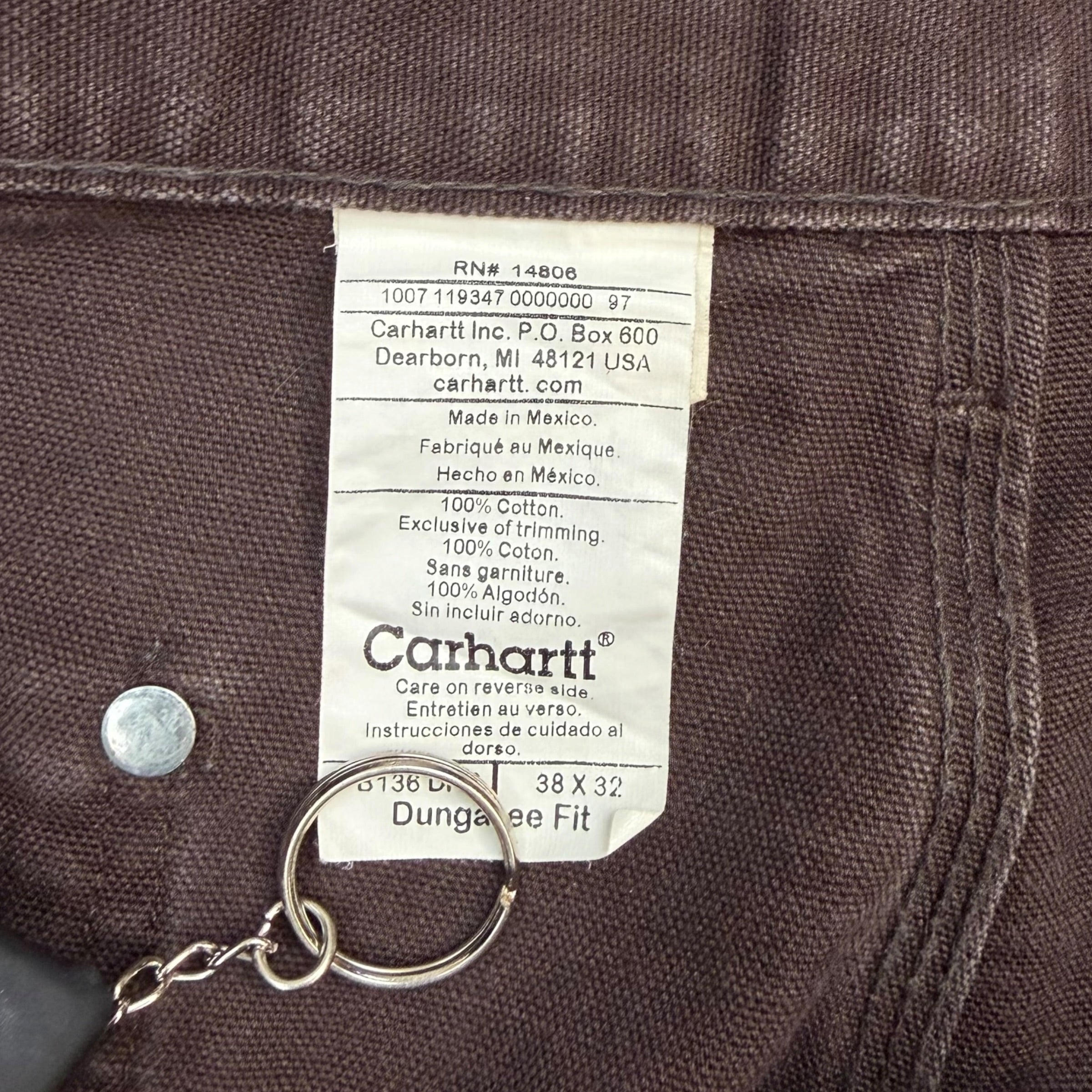 Vintage Carhartt Double Knee Pants Brown