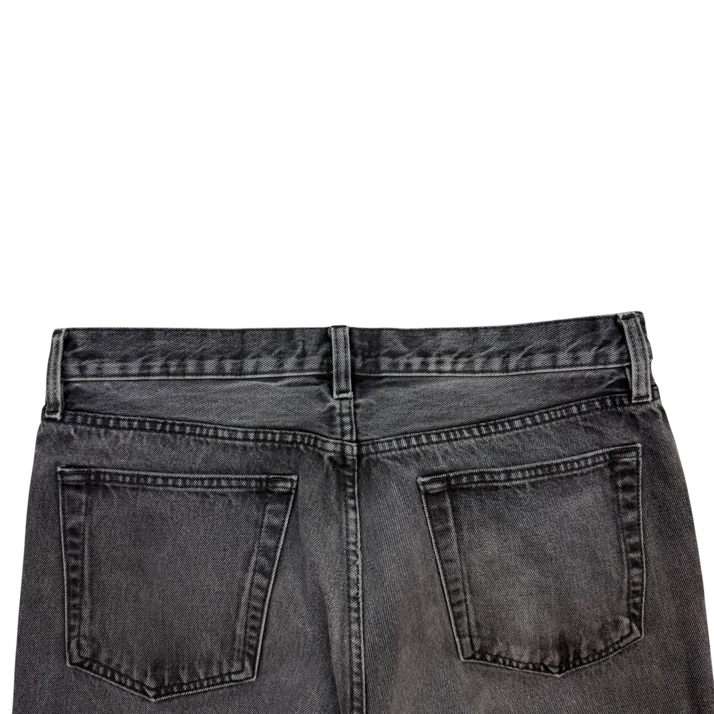 Yeezy Season 6 Denim Pants Black