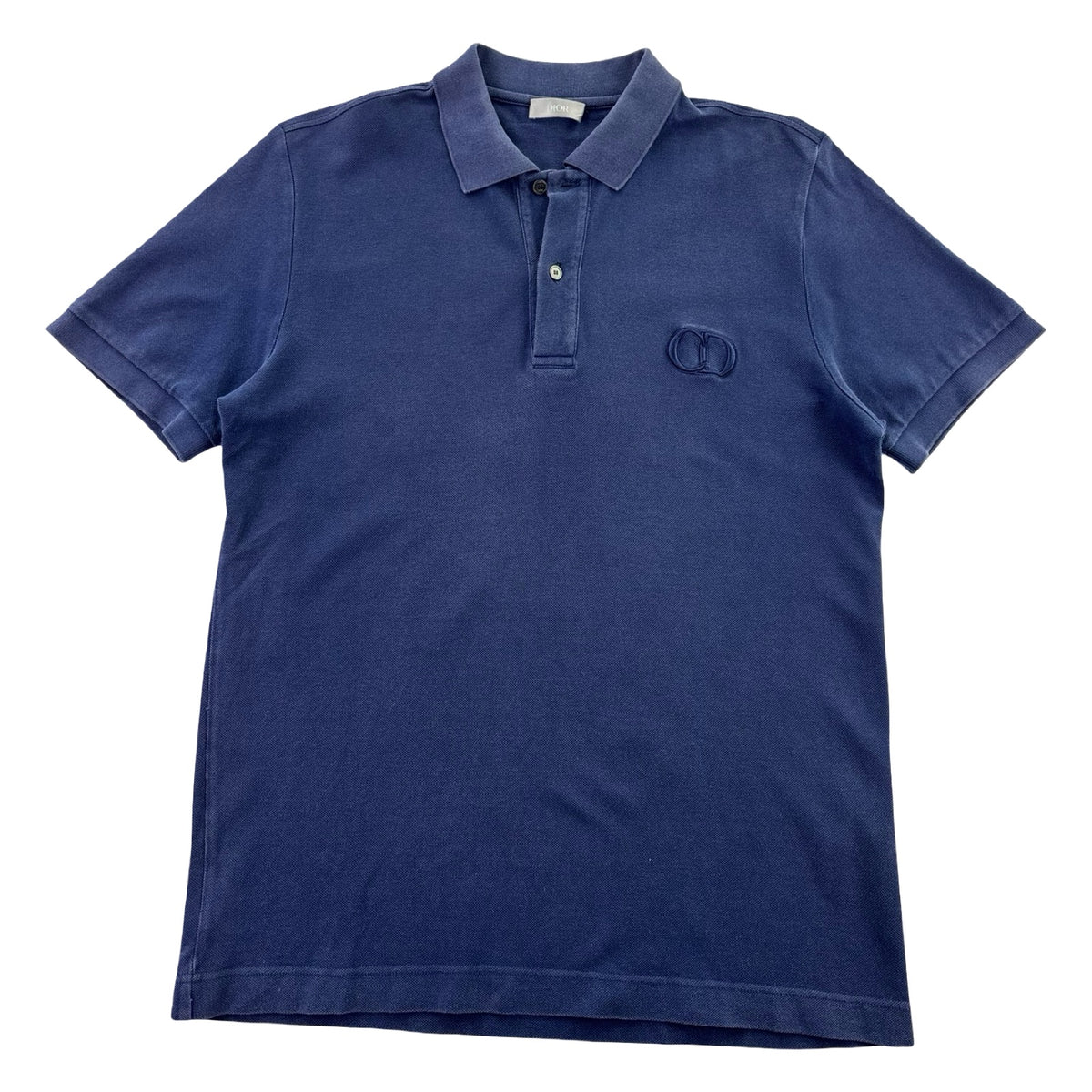 Dior CD Icon Polo T-Shirt Navy