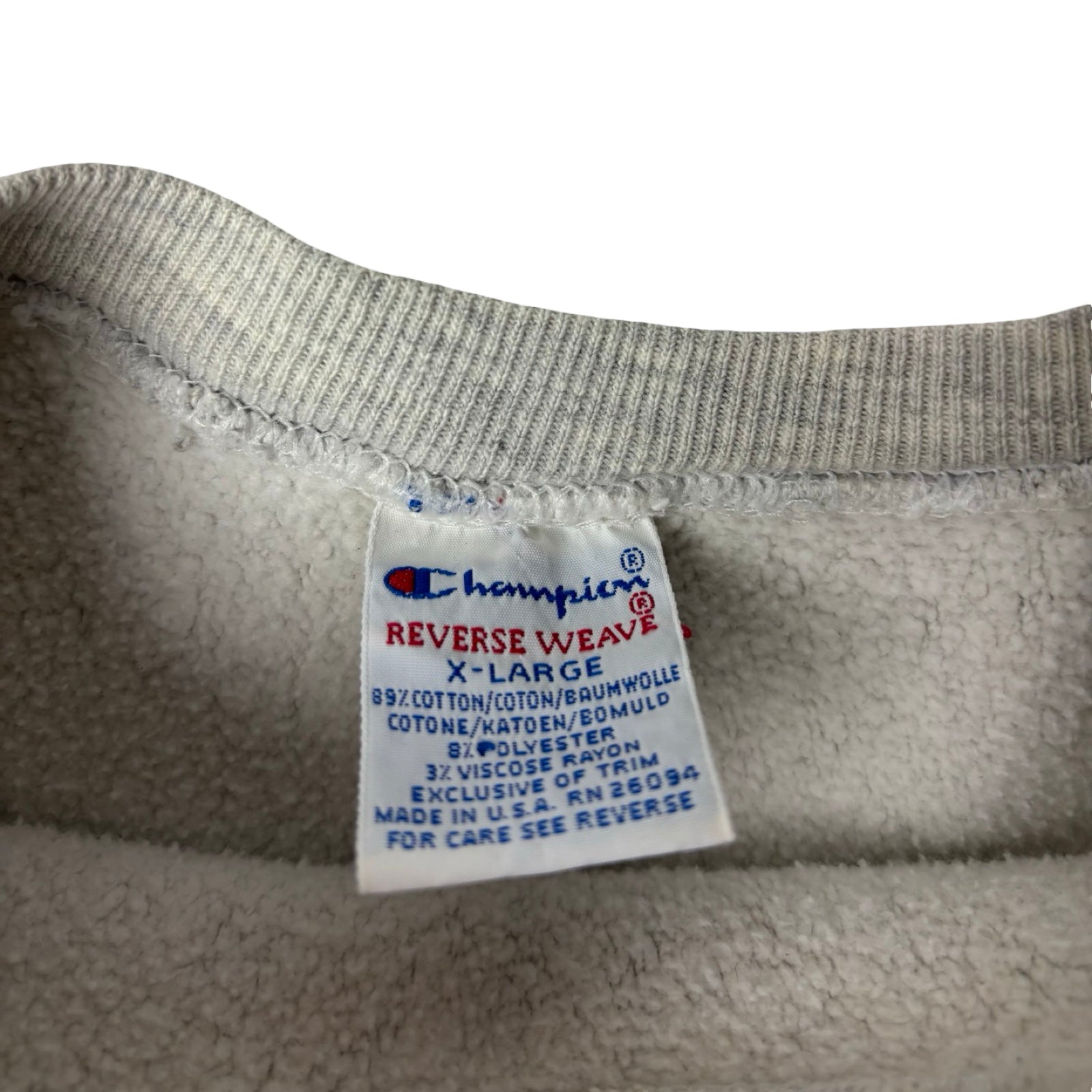 1994 Champion NFL Superbowl Crewneck Heather Grey