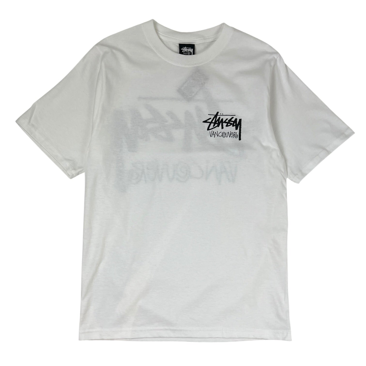 Stussy Stock Vancouver T-Shirt White