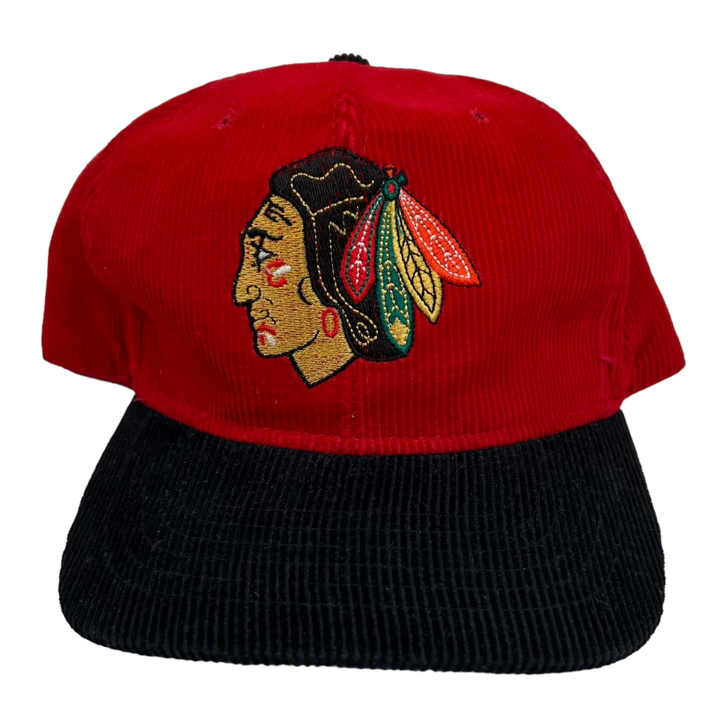 Vintage Chicago Blackhawks Hat - Red Hockey Cap