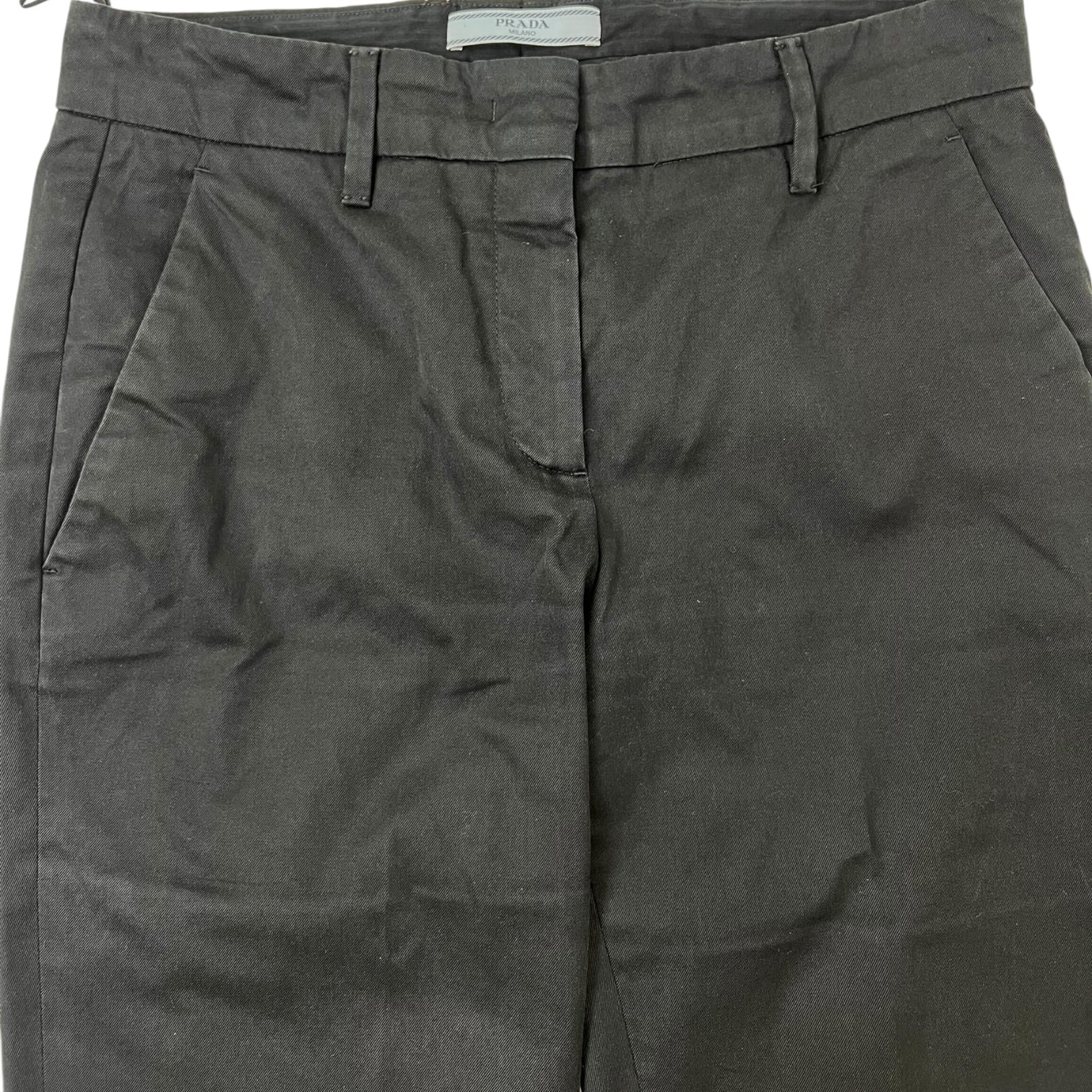 (W) Prada Trousers Dark Navy