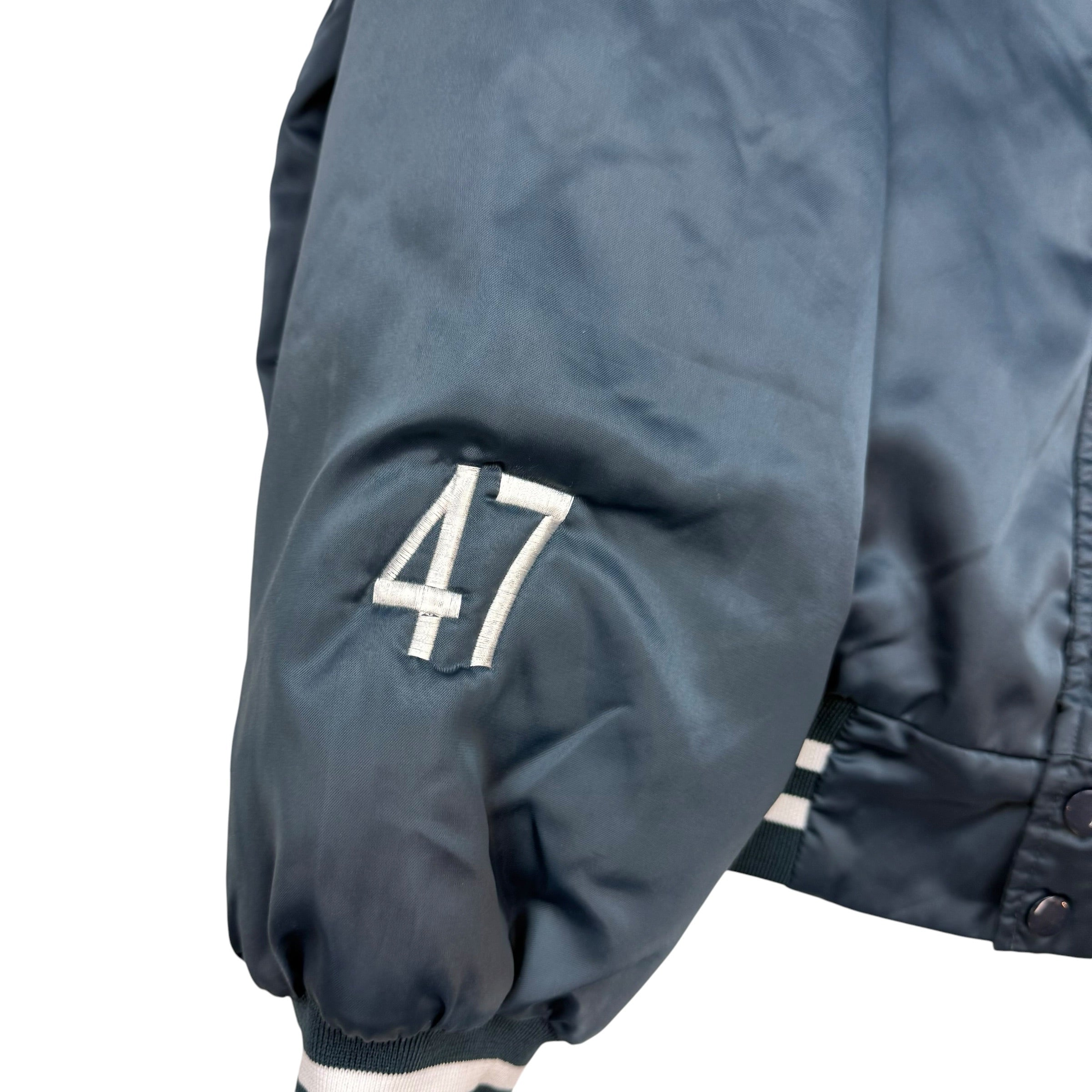 Vintage Seattle Mariners Satin Jacket Deep Blue