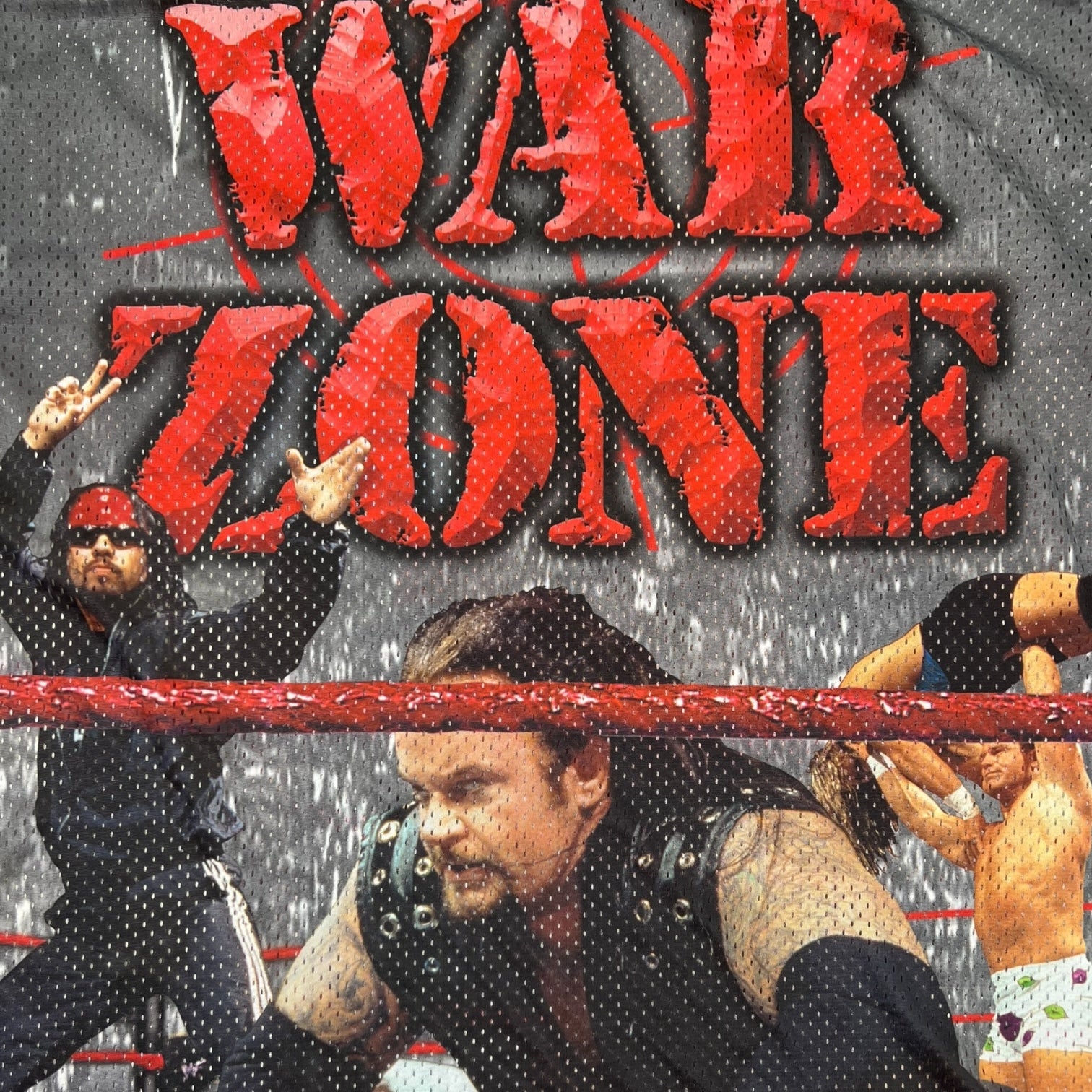 Vintage 1999 WWF “War Zone” Jersey Black