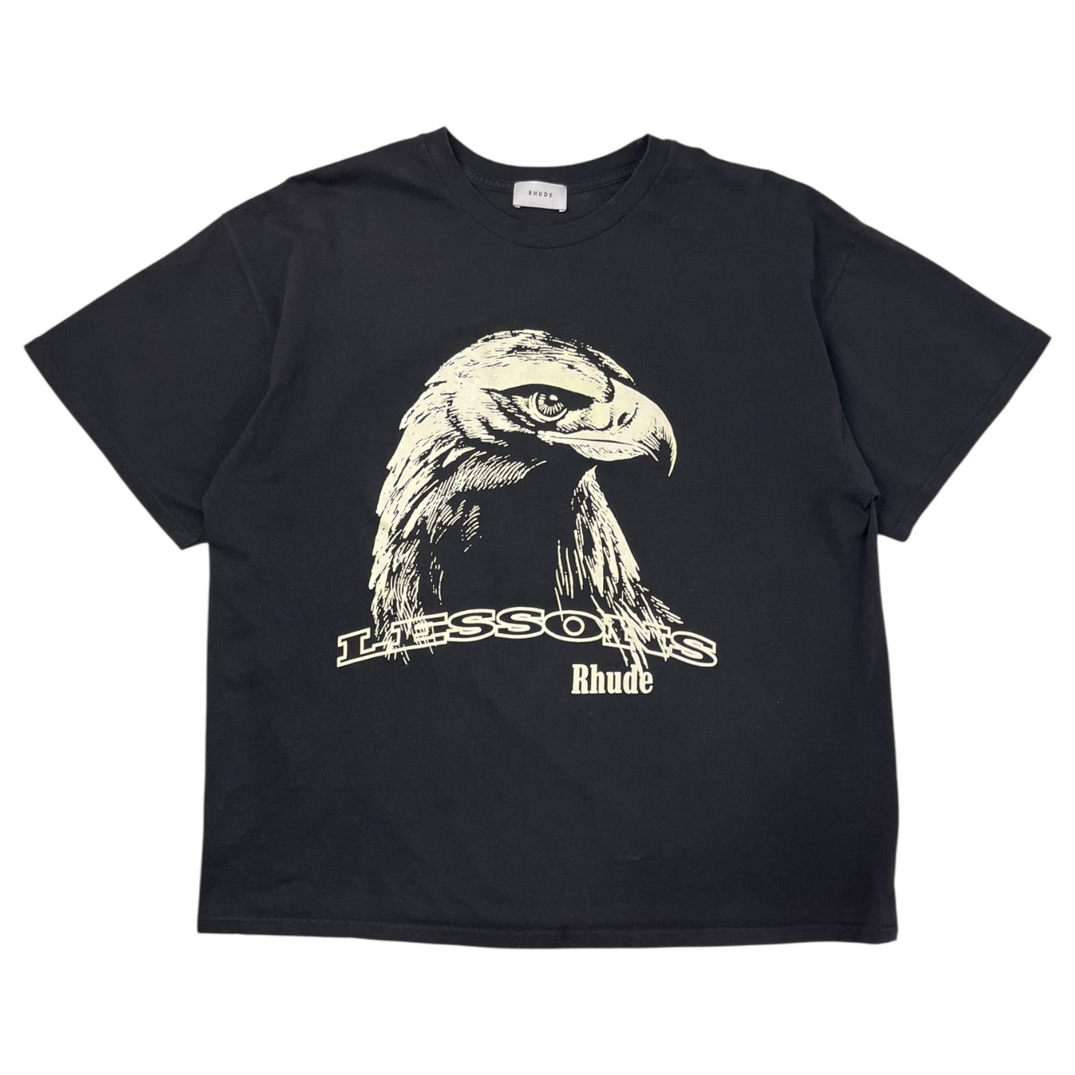 Rhude “Lessons” Eagle T-Shirt Black