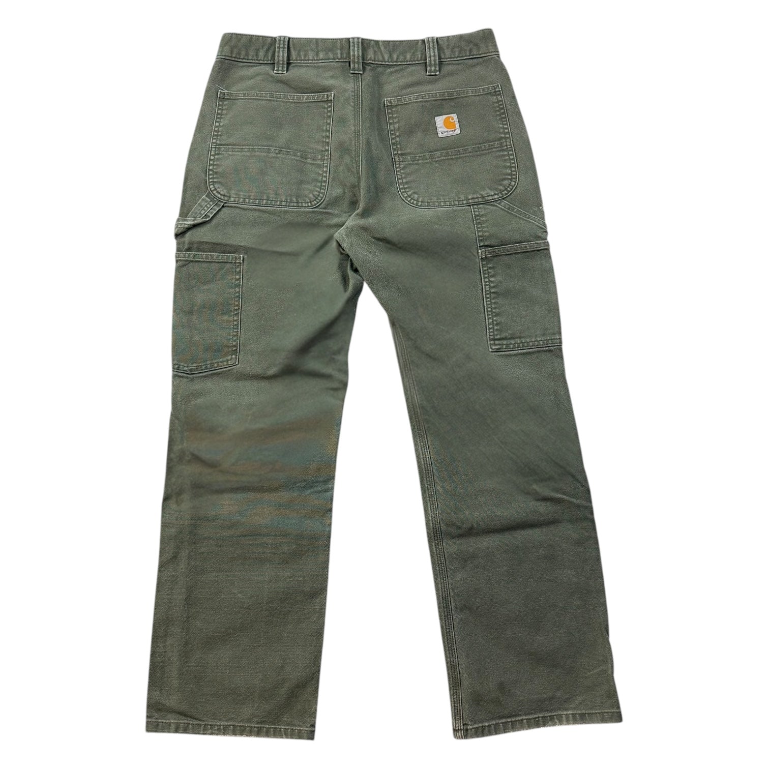 Vintage Carhartt Double Knee Pants Green